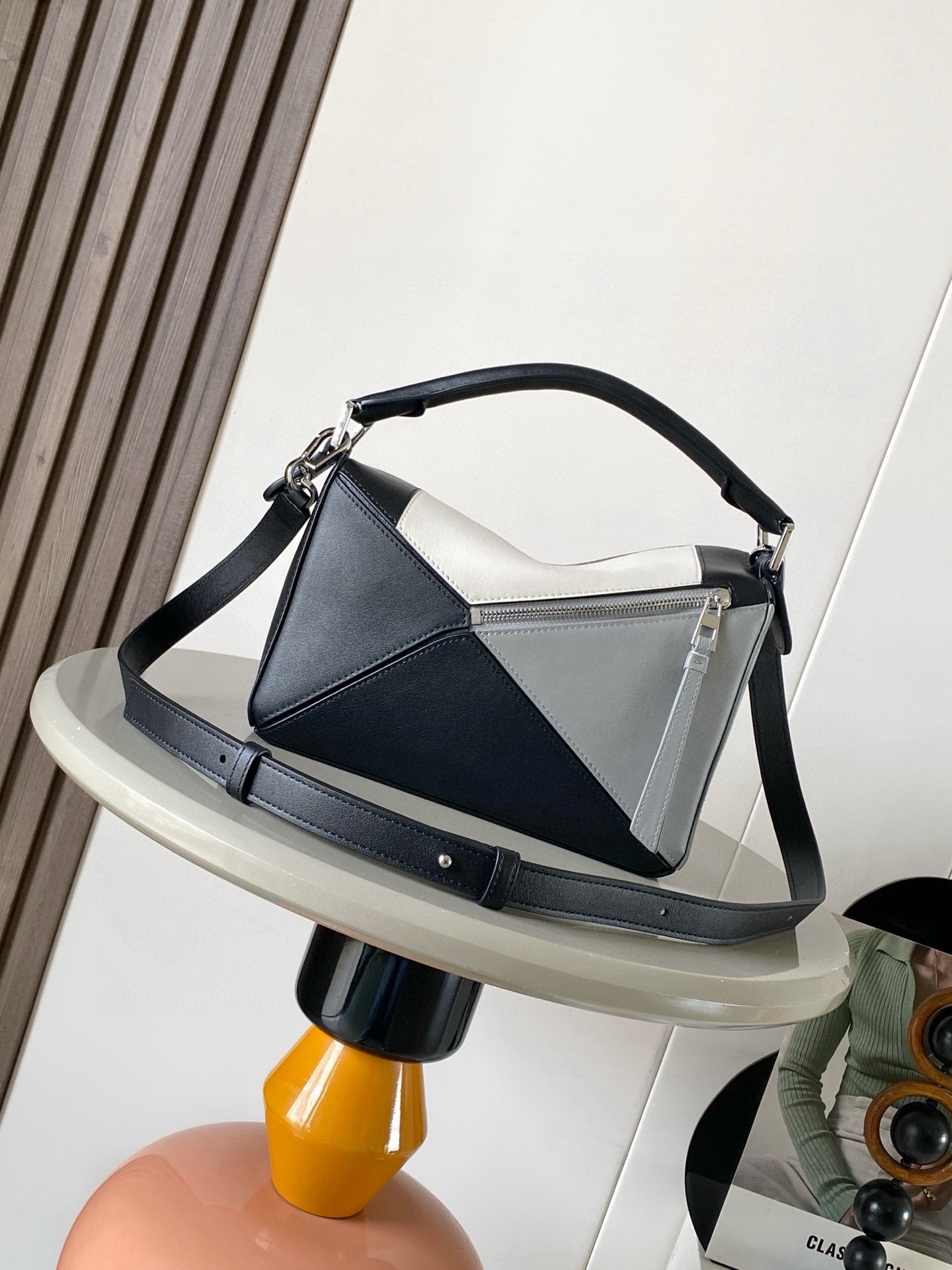 Loewe 로에베 퍼즐(Puzzle) 스몰 나파 소가죽 핸드백 (조셉 앨버스 콜라보 에디션) 가방