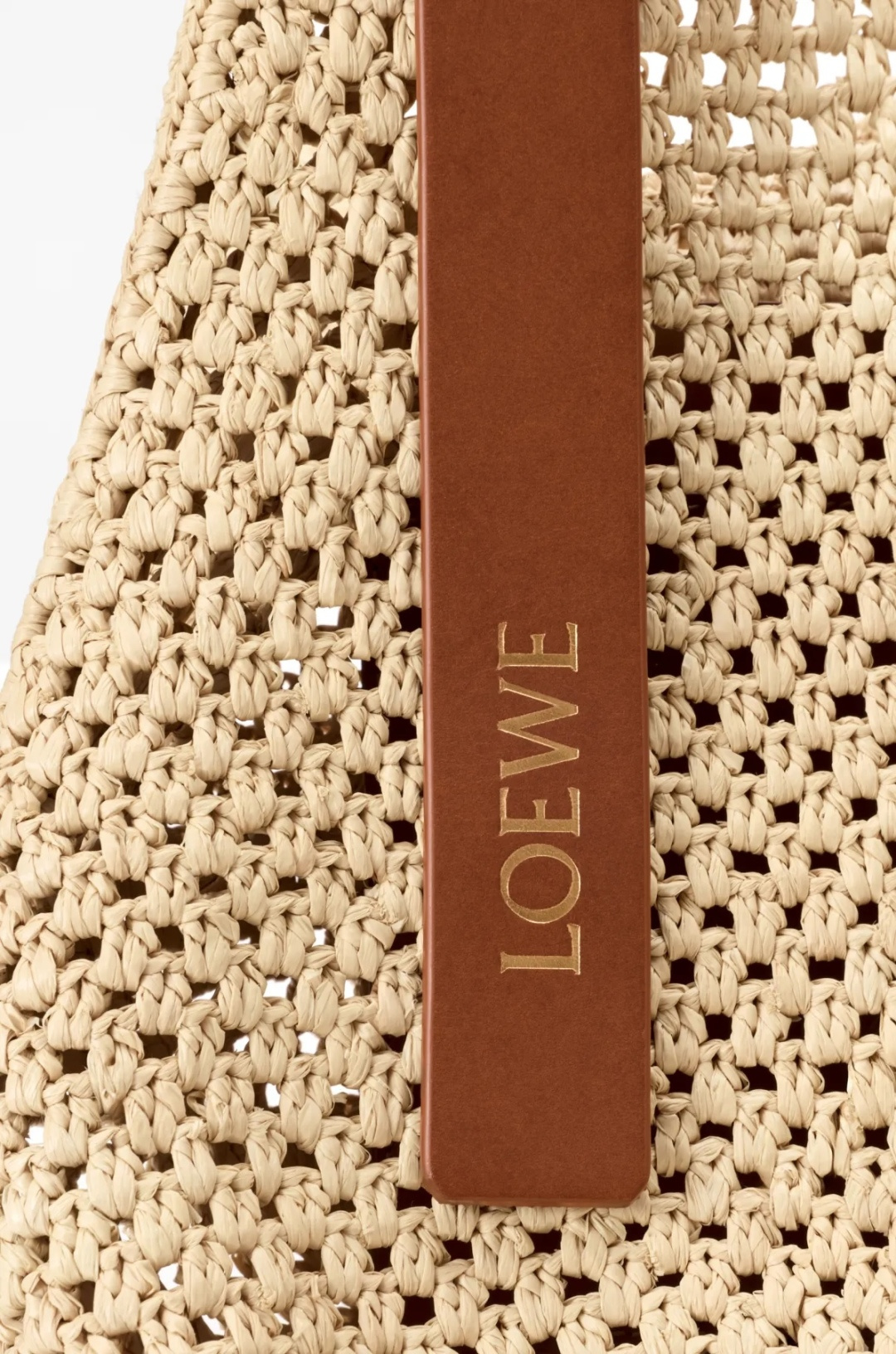 [Loewe] 로에베 Punch Hole Hobo 펀치 홀 호보 라피아 숄더백 가방
