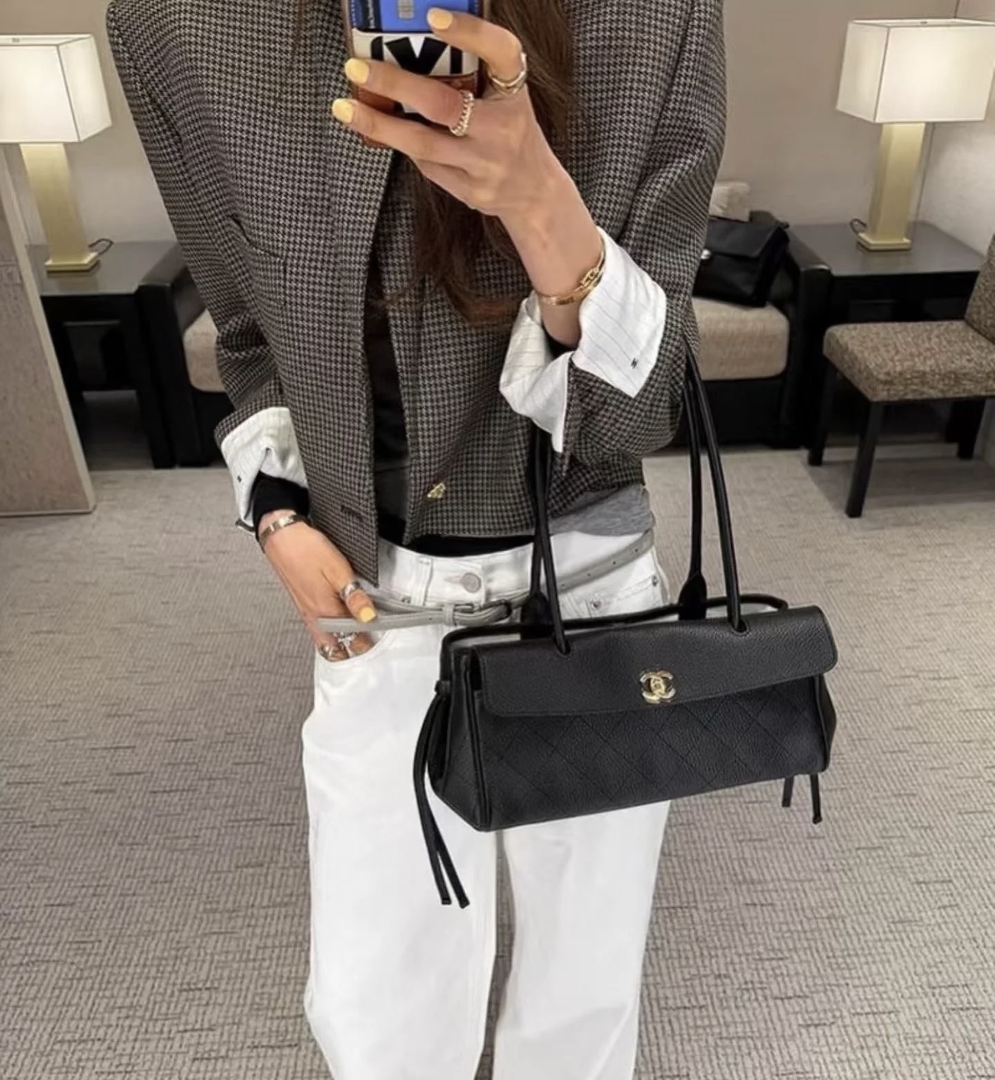 CHANEL 샤넬 26S 볼링 백 가방