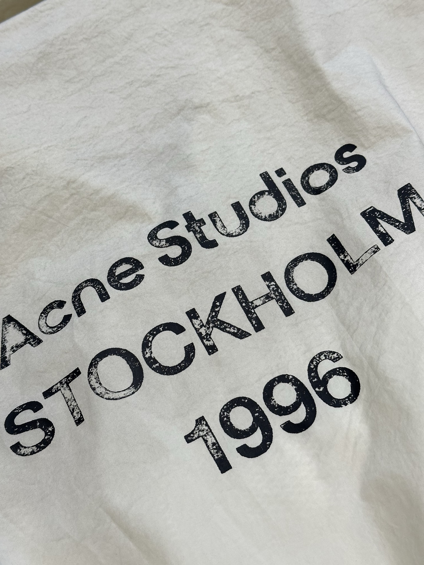 아크네(Acne studios) 빈티지 워싱 더블 지퍼 재킷 상의 의류