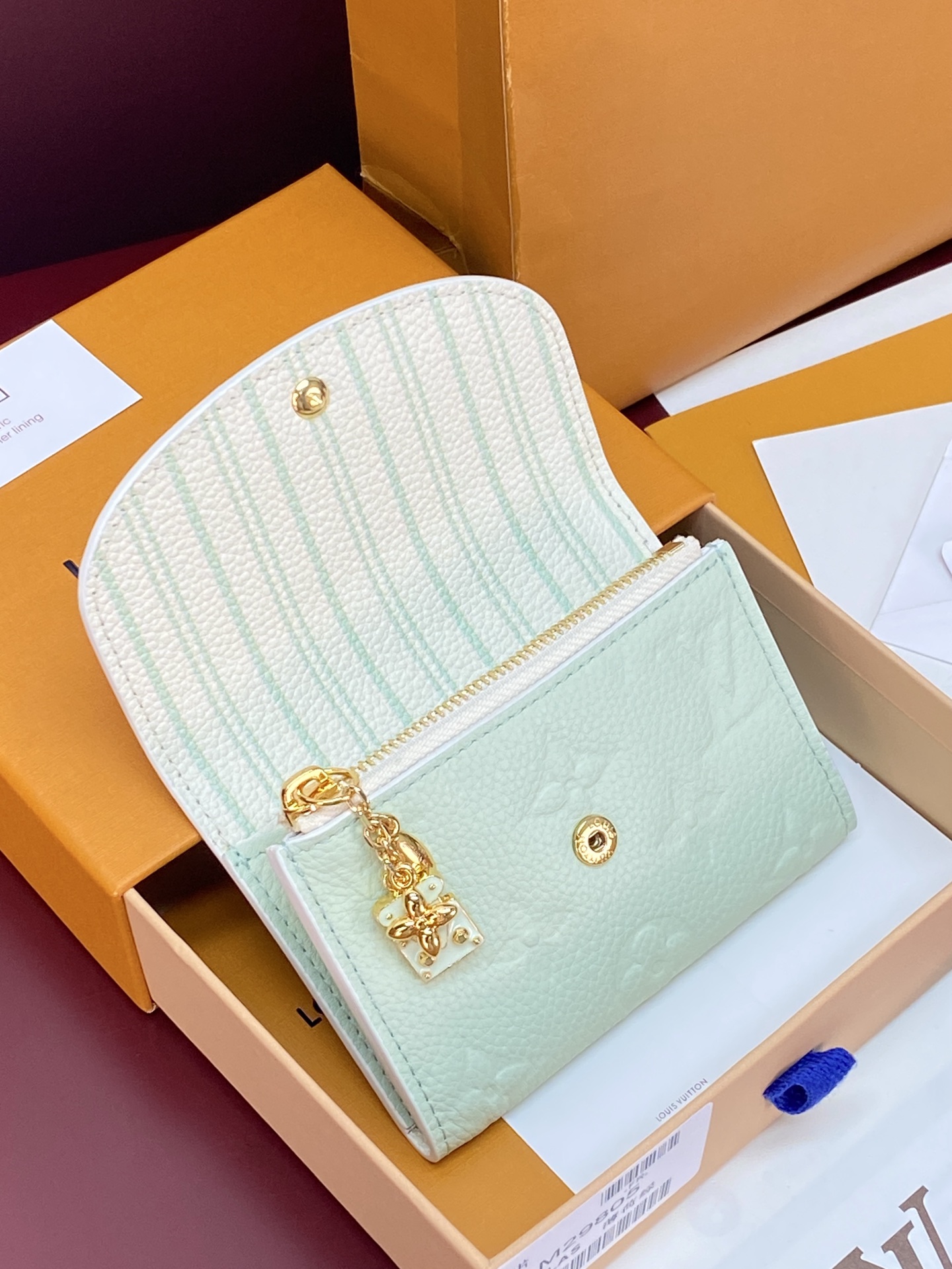 [Louis Vuitton] LV 루이비통 엠프레인 하이 섬머 Rosalie 로잘리 코인 지갑 M29805