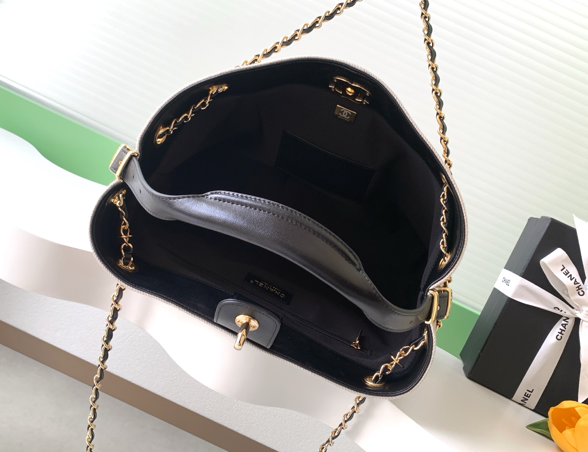 [Chanel] 샤넬 26SS 캔버스 믹스 호보백 (AS5634) 가방