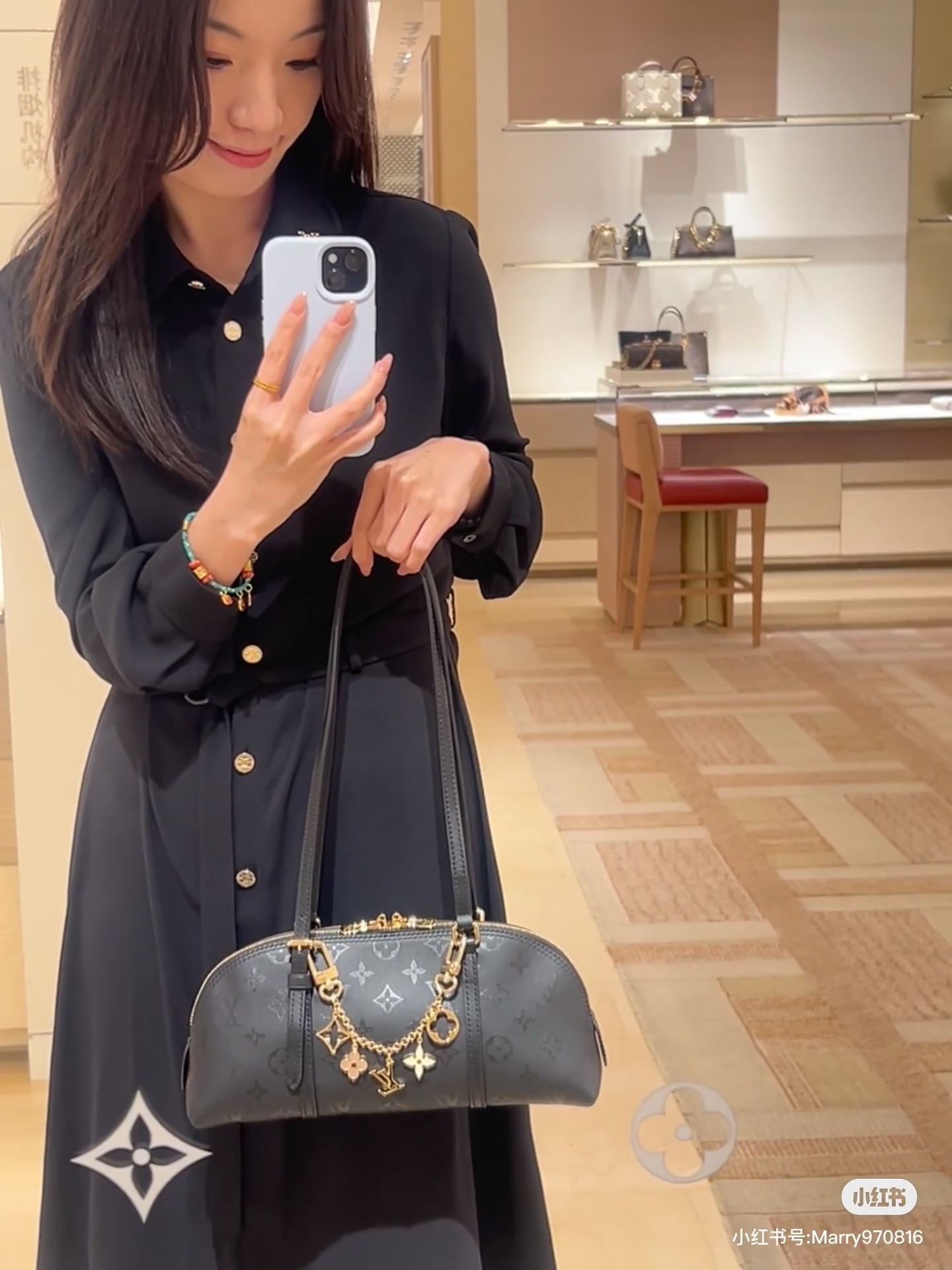 Louis Vuitton Squire East-West LV 루이비통 숄더백 가방