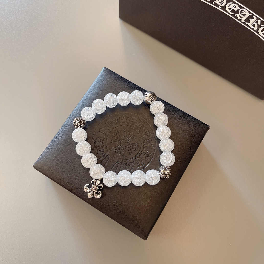 크롬하츠(CHROME HEARTS) 빈티지 크로스 비즈 팔찌 악세사리