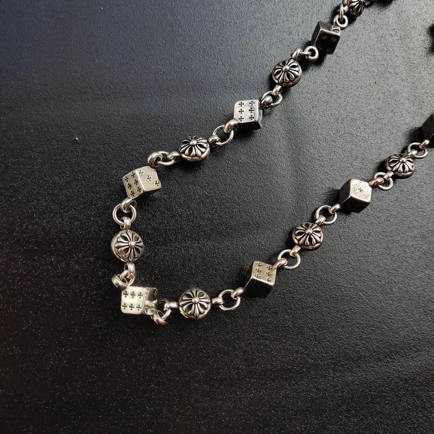 크롬하츠(CHROME HEARTS) 다이스 펜던트 체인 목걸이
