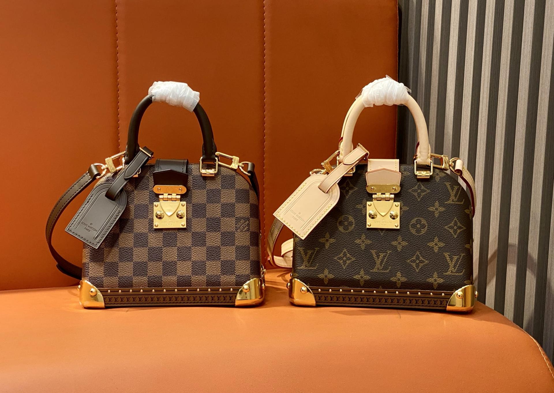[Louis Vuitton] LV 루이비통 모노그램 알마 트렁크 20 (브라운 모노그램) 가방