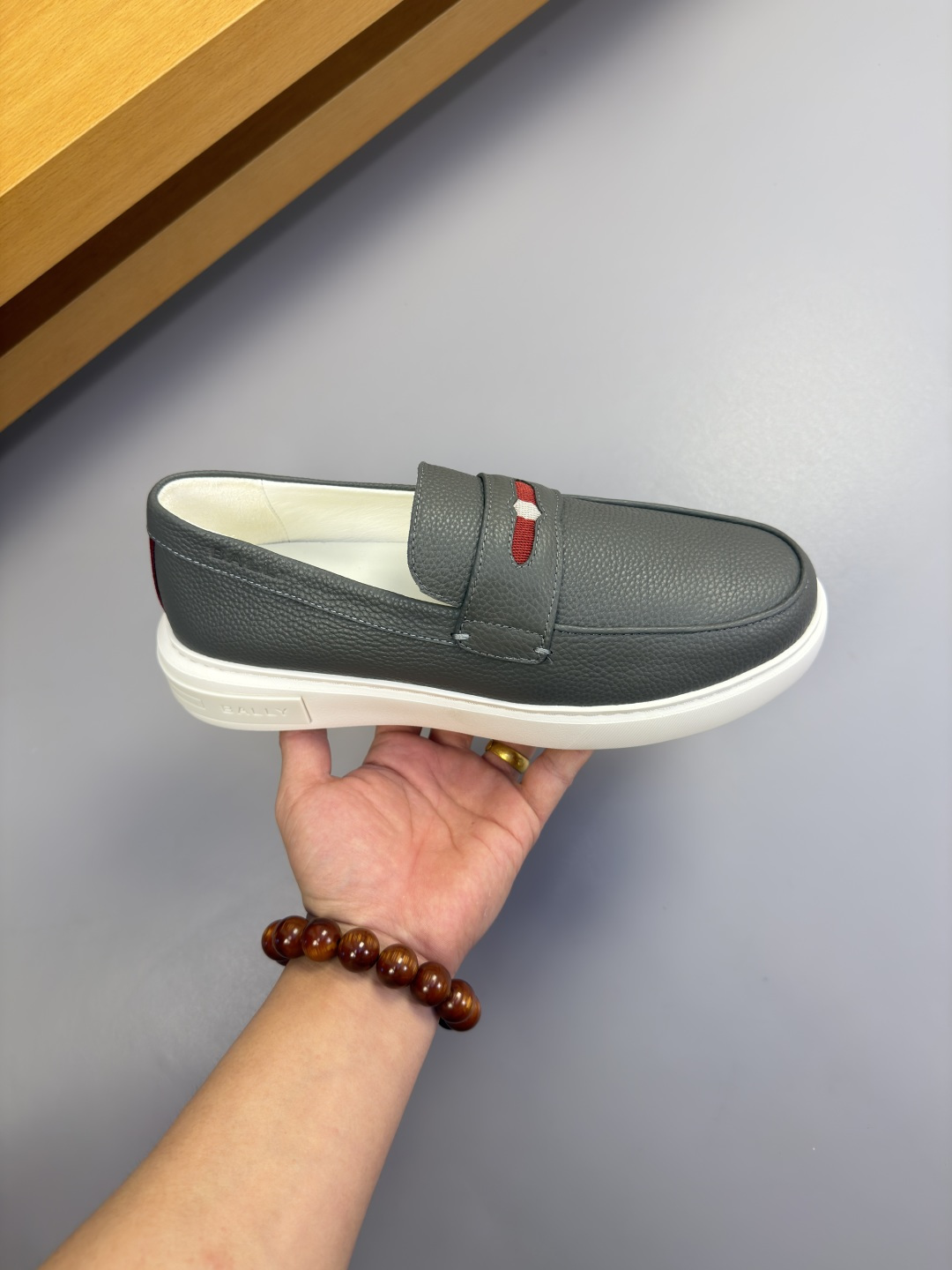 BALLY 발리 레더 스니커즈 로퍼 신발