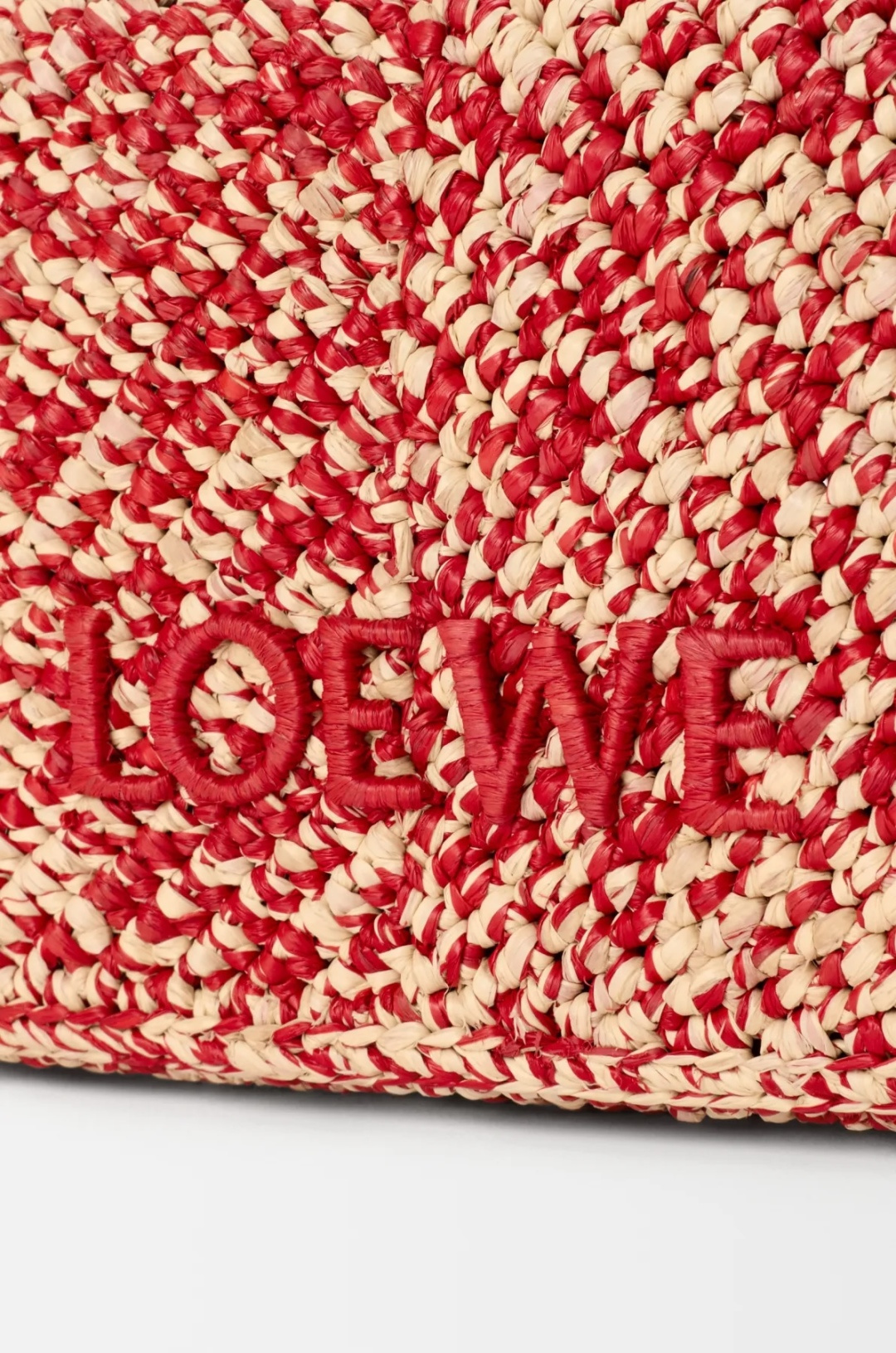 LOEWE 로에베 미니 클래식 카프스킨 & 라피아 칼라 백 가방 / 11268