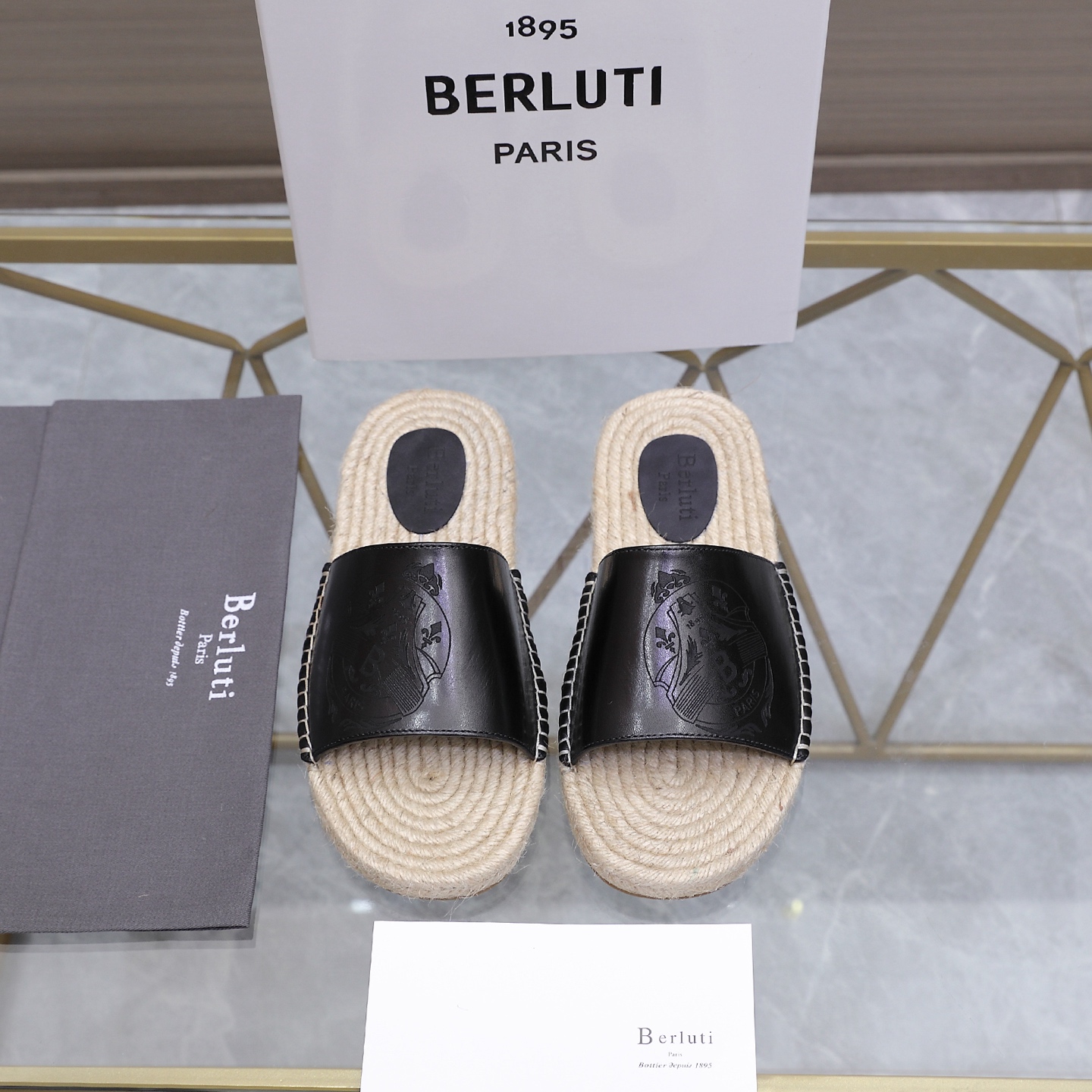 Berluti 벨루티 에지(Edge) Alessandro 알레산드로 슬리퍼 신발