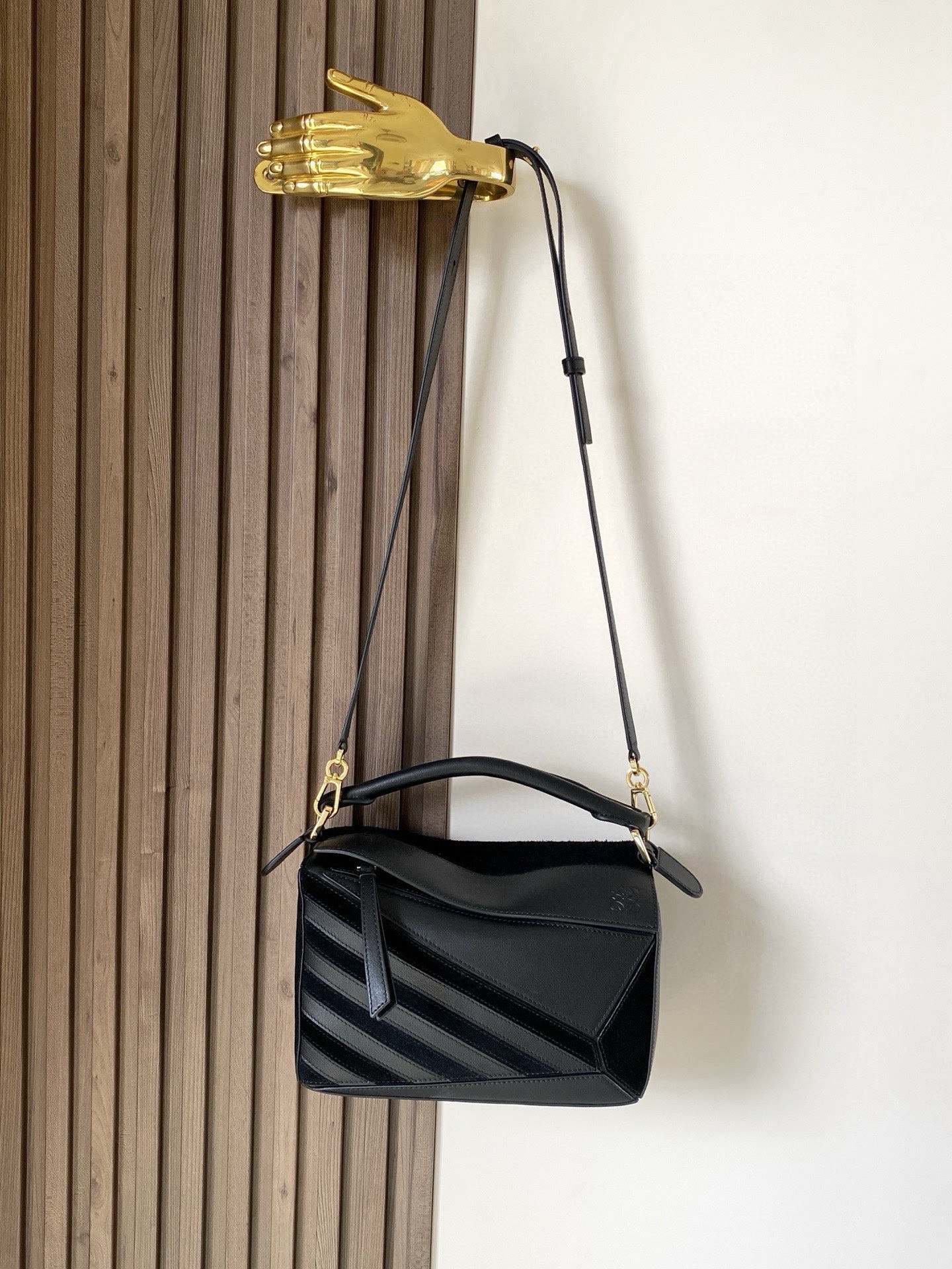 Loewe 로에베 퍼즐(Puzzle) 스몰 핸드백 (블랙 배색) 가방