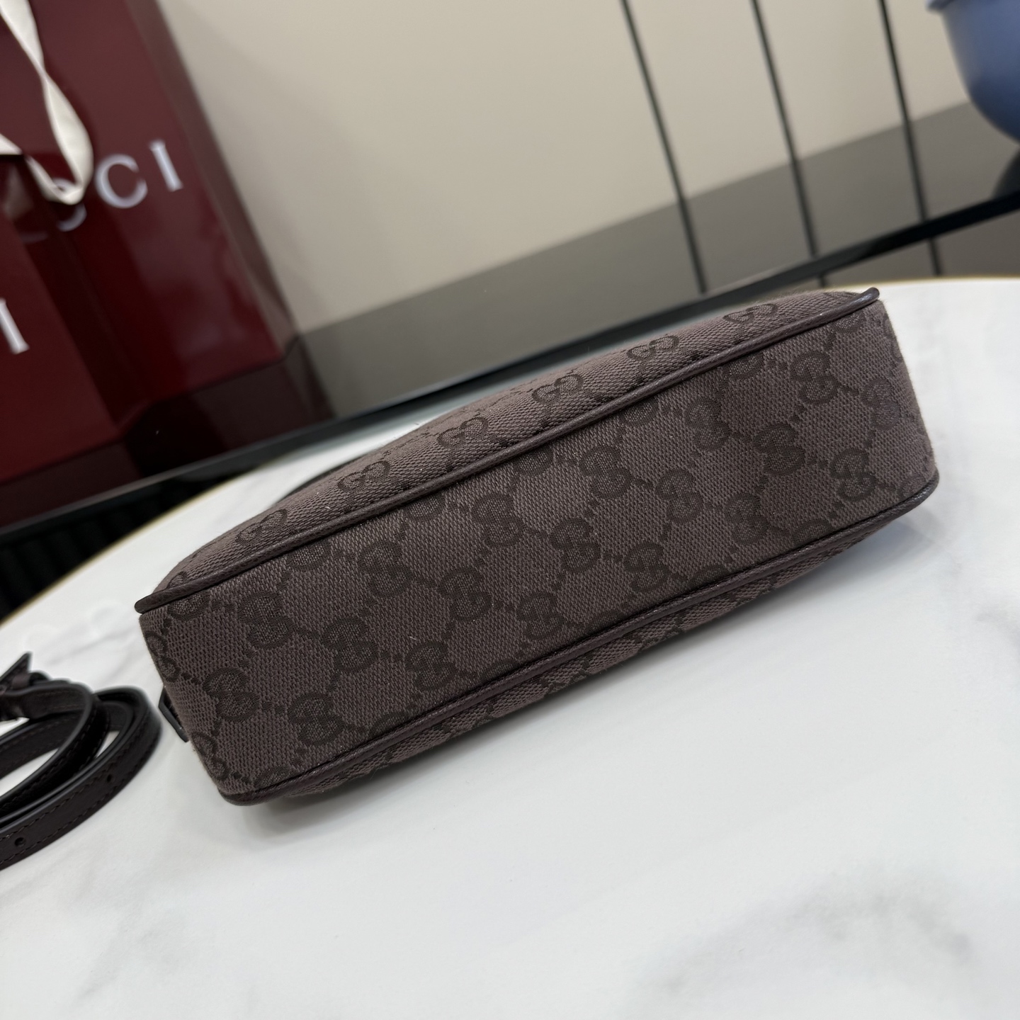 [Gucci] 구찌 (Generation) Lady Lunetta 레이디 루네타 GG 캔버스 호보백 가방