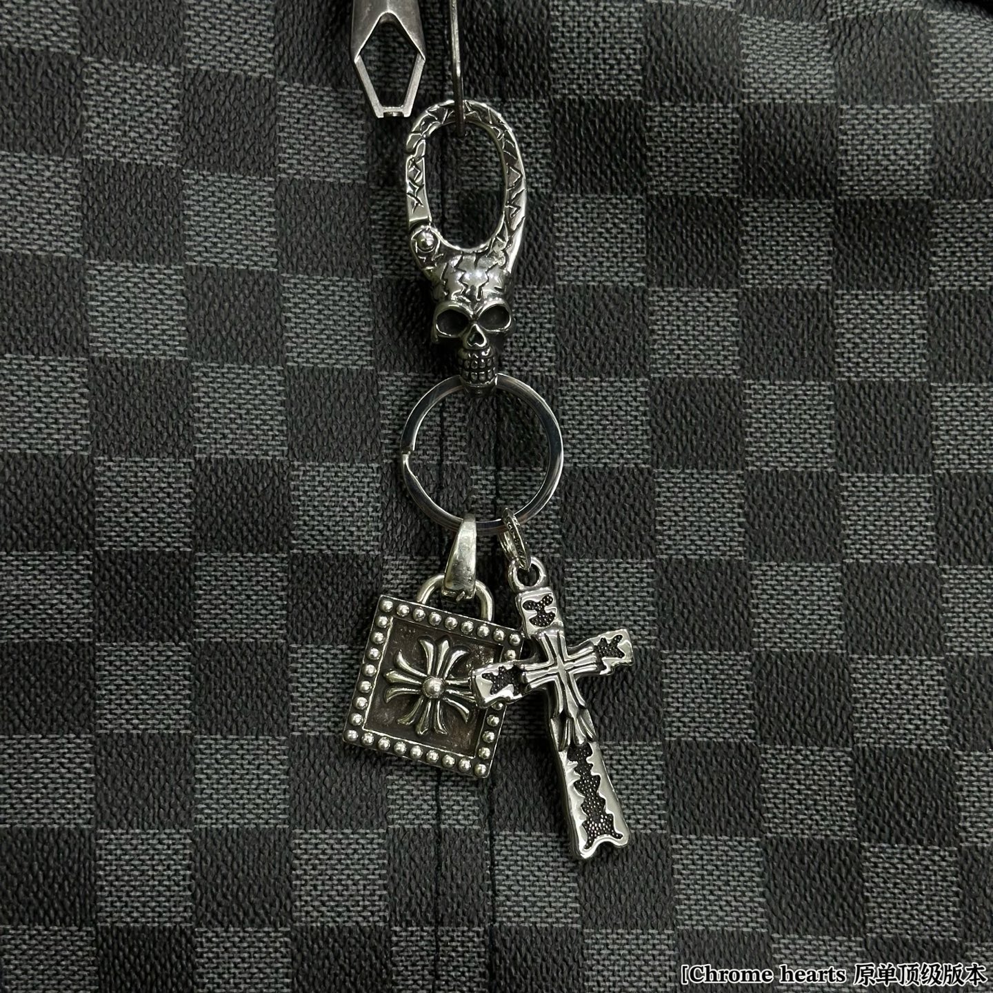 크롬하츠(CHROME HEARTS) 실버 키링 백참 악세사리
