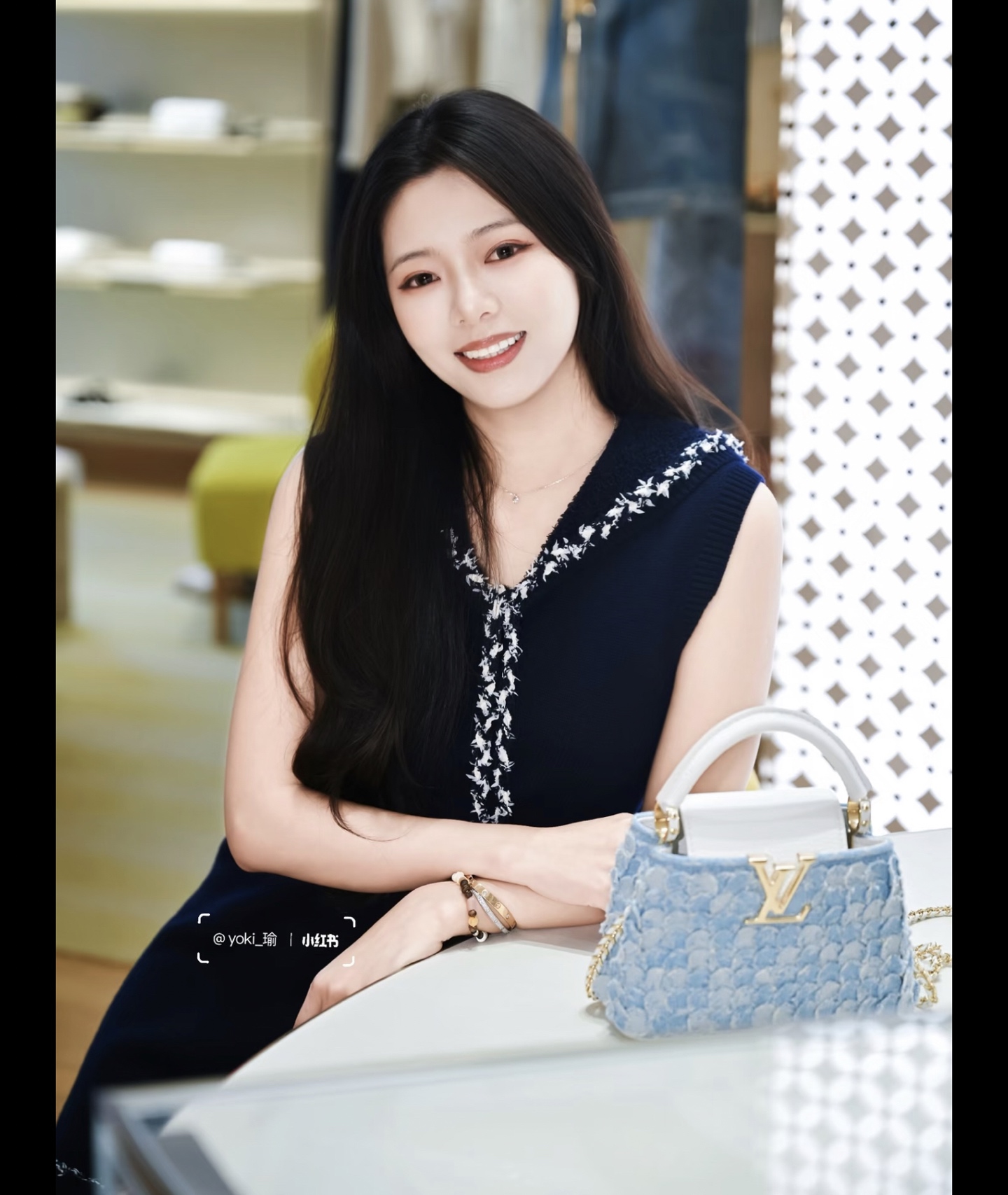 LV 루이비통 카퓌신(Capucines) 미니 백 - 데님 랑데부 컬렉션 가방