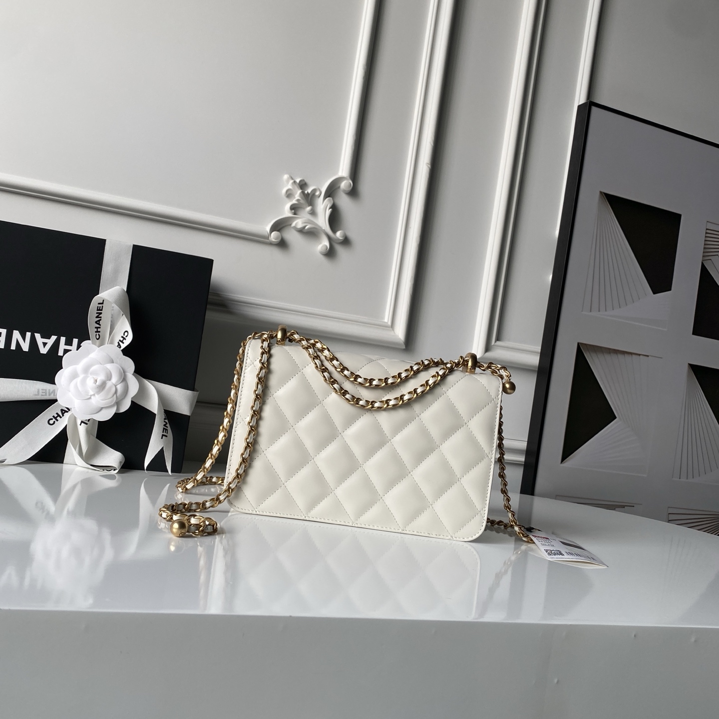 CHANEL 샤넬 24C 미니 볼링형 체인 미니 백 가방
