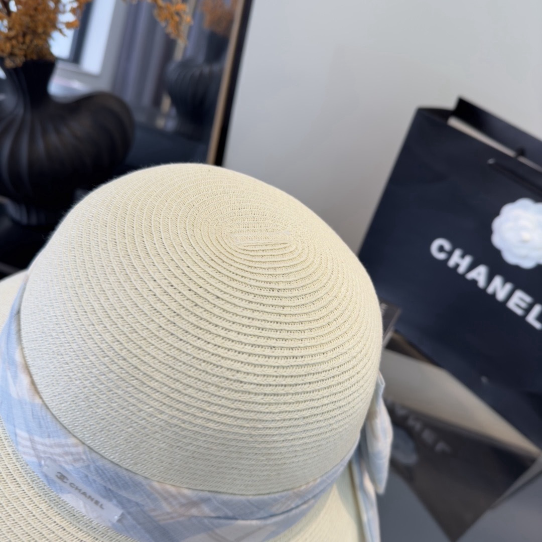 샤넬(CHANEL) 페이퍼 라피아 햇 모자