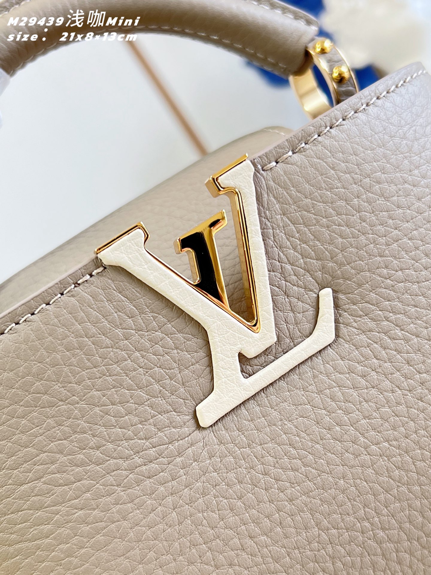[Louis Vuitton] LV 루이비통 Capucines mini 카퓌신 미니 토트백 가방