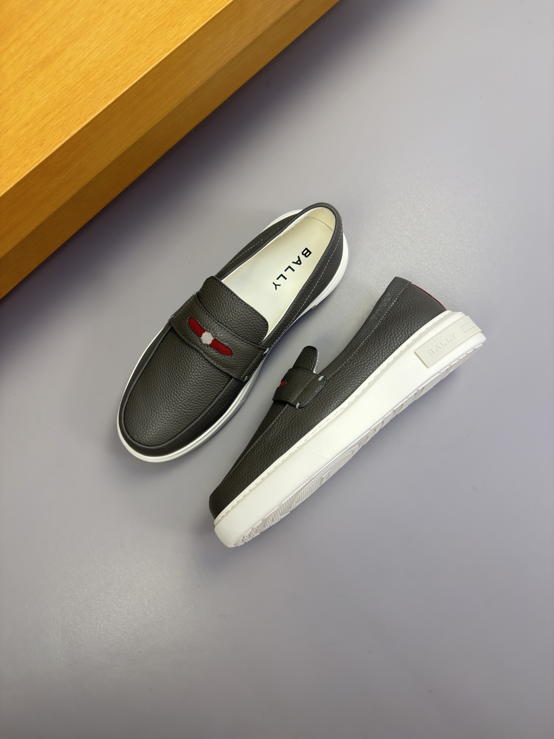 BALLY 발리 레더 스니커즈 로퍼 신발