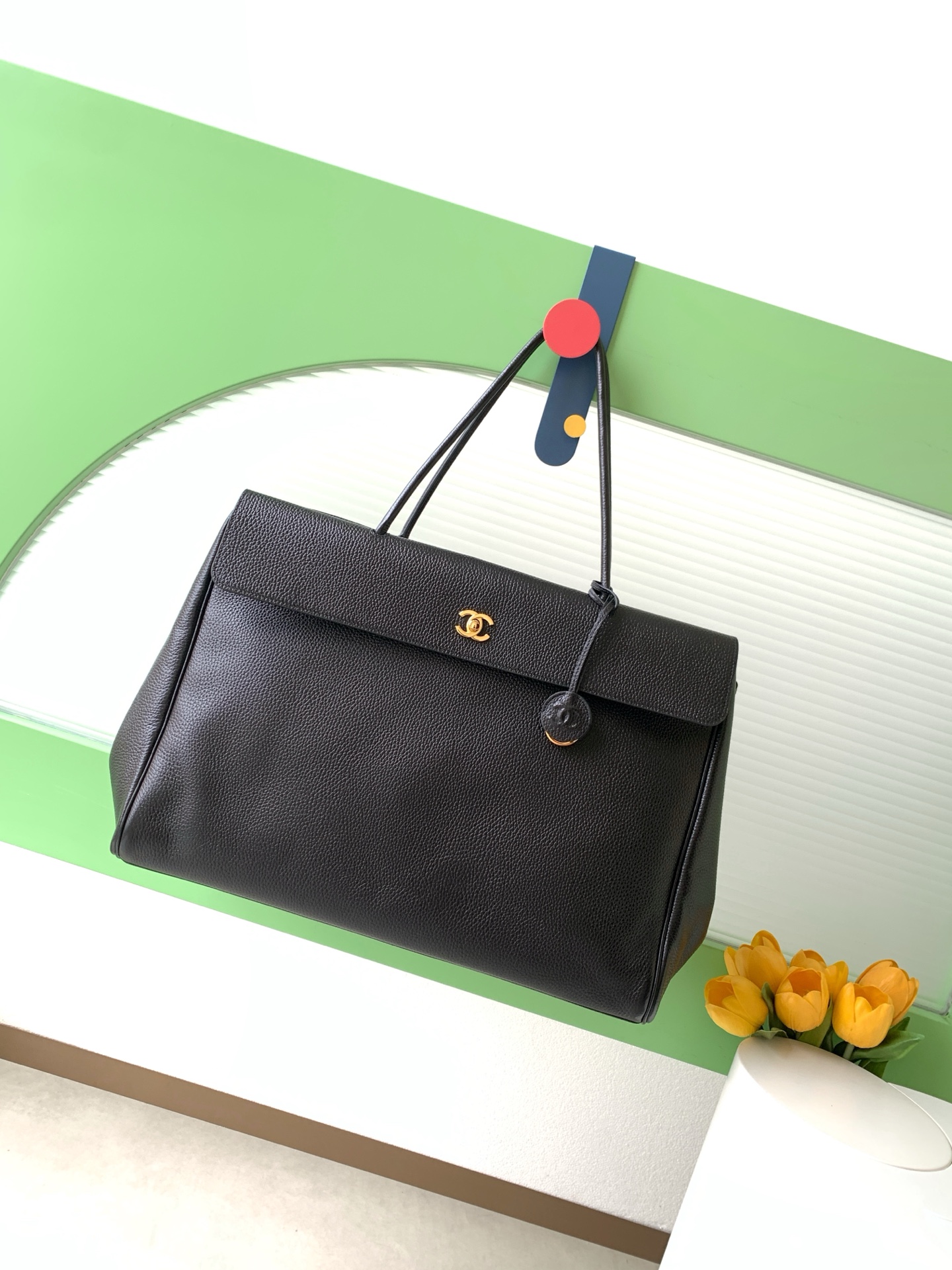 [Chanel] 샤넬 26SS 블랙 라지 토트백 (AS6289) 가방