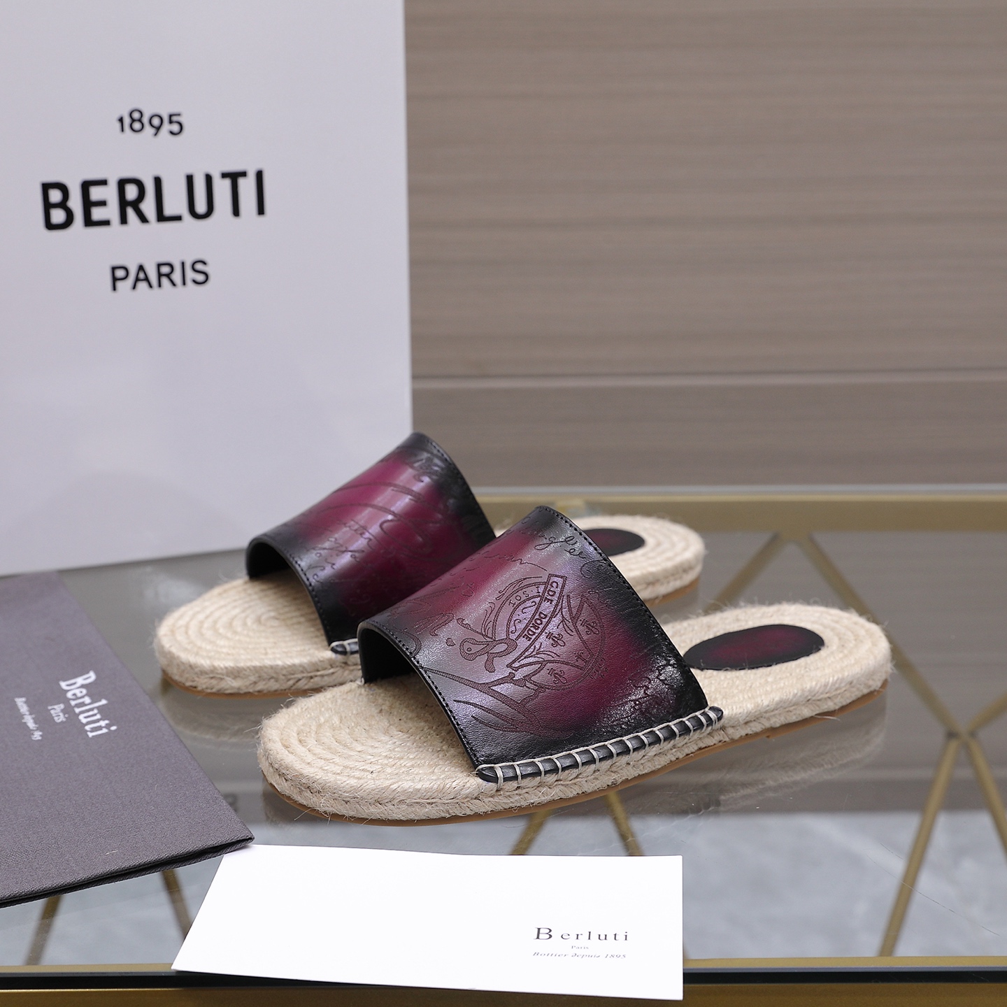 Berluti 벨루티 에지(Edge) Alessandro 알레산드로 슬리퍼 신발