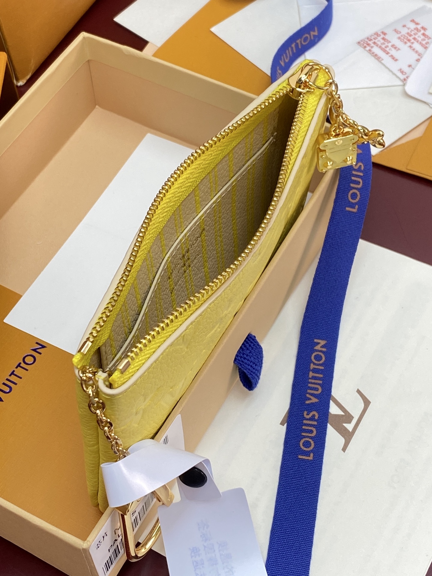 [Louis Vuitton] LV 루이비통 엠프레인 하이 섬머 키 앤 코인 파우치 지갑 M29816