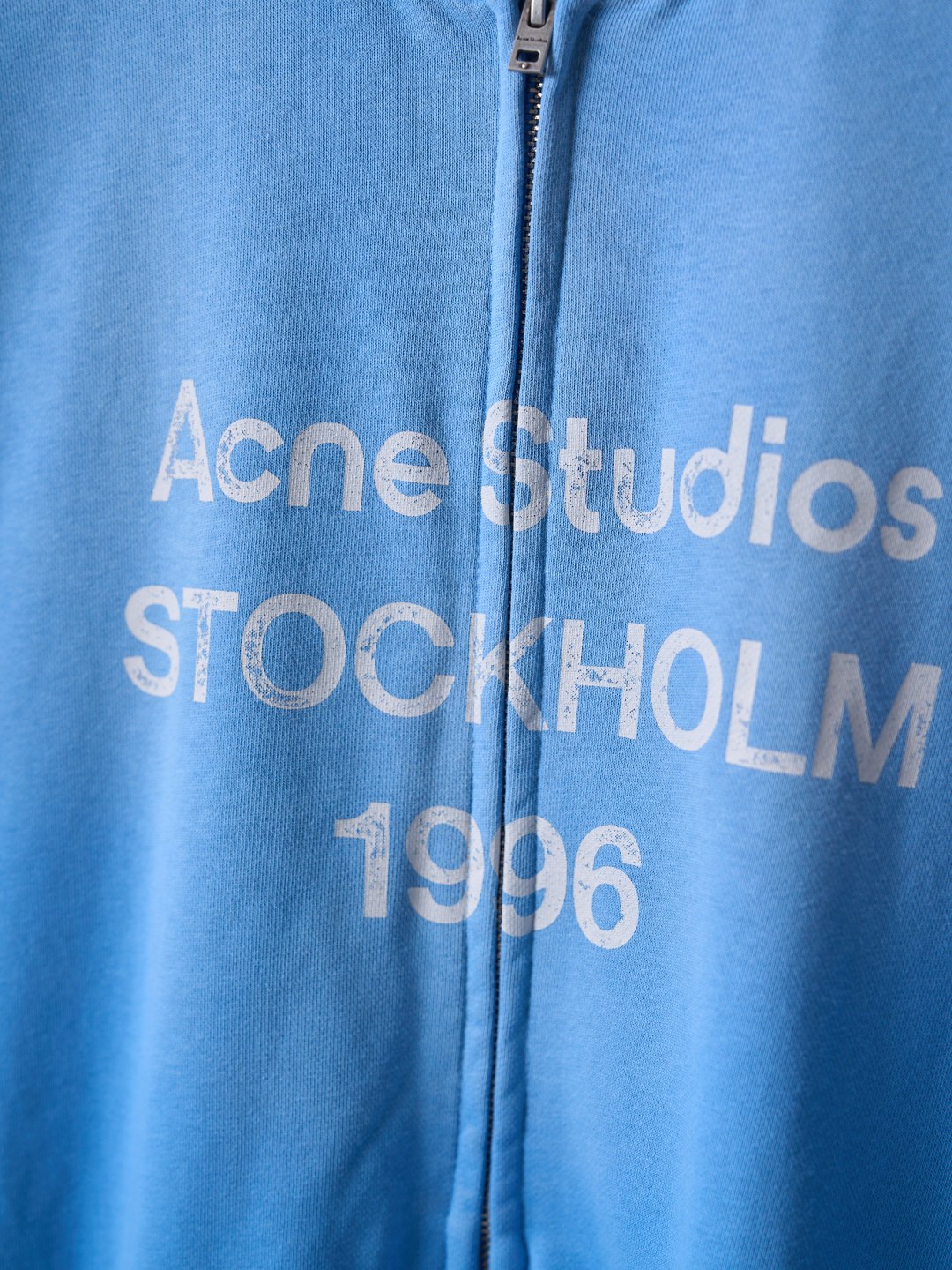 아크네(Acne studios) 빈티지 로고 집업 재킷 상의 의류