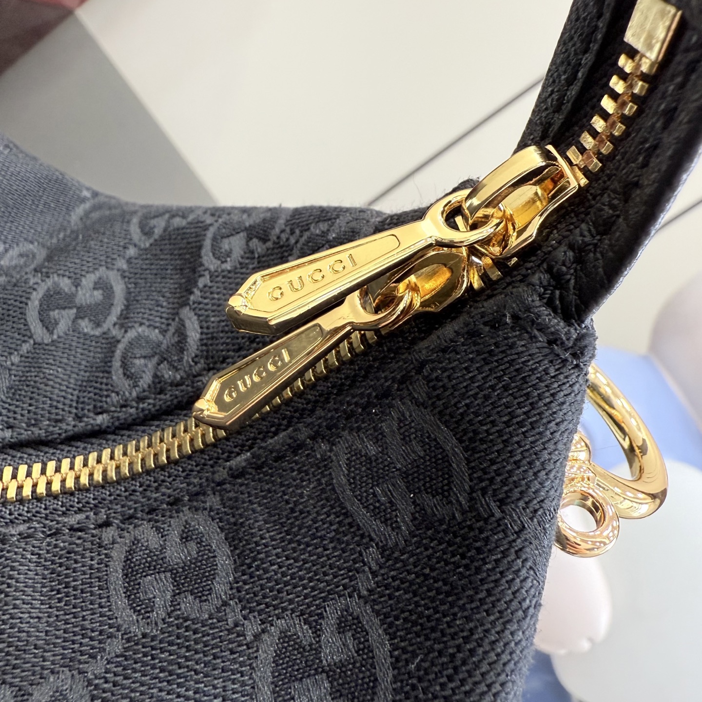 GUCCI 구찌 Gucci NY 컬렉션 브레라(Brera) 캔버스 토트백 - 블랙 가방