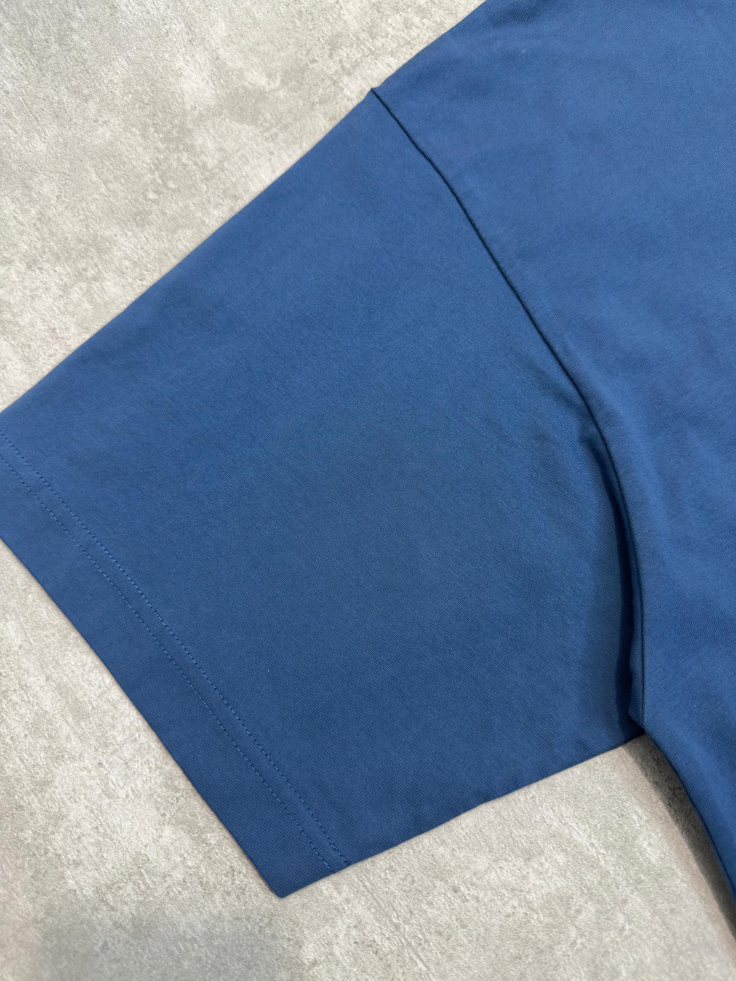 발렌시아가(BALENCIAGA) 그래픽 자수 반팔 티셔츠 의류