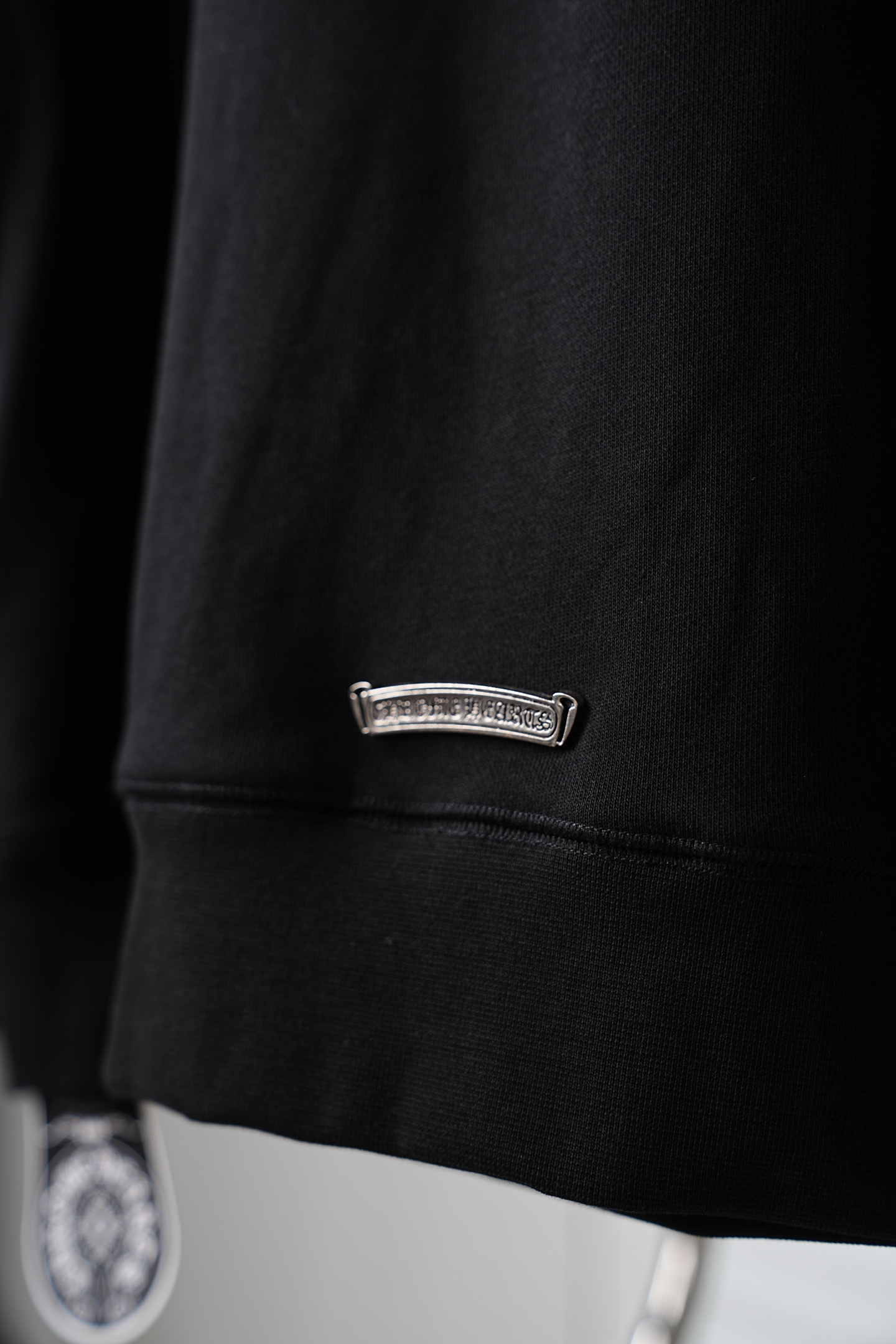 크롬하츠(CHROME HEARTS) 자수 하프집업 맨투맨 상의 의류