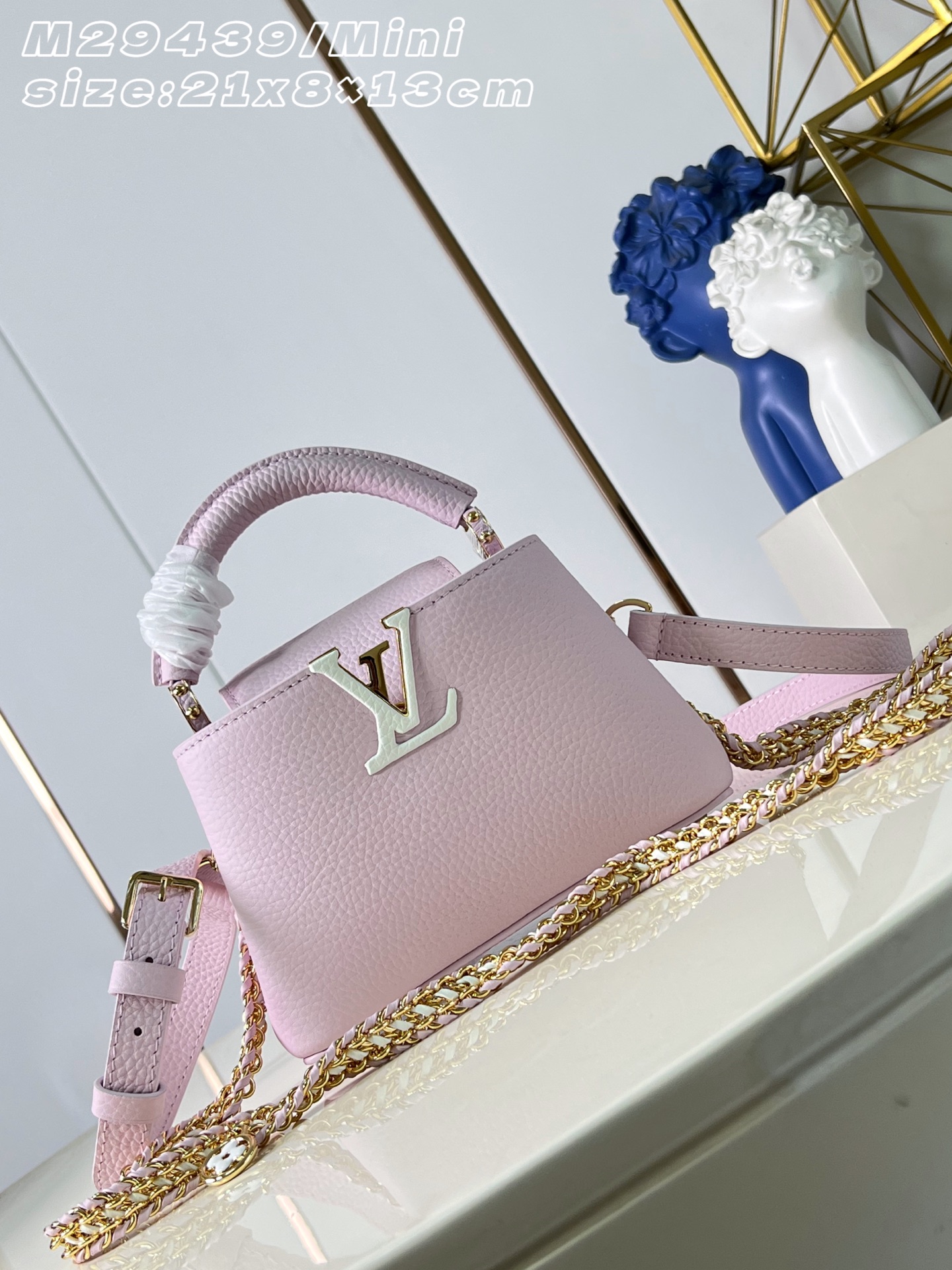 [Louis Vuitton] LV 루이비통 Capucines mini 카퓌신 미니 토트백 가방