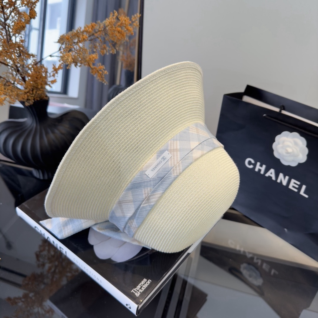 샤넬(CHANEL) 페이퍼 라피아 햇 모자