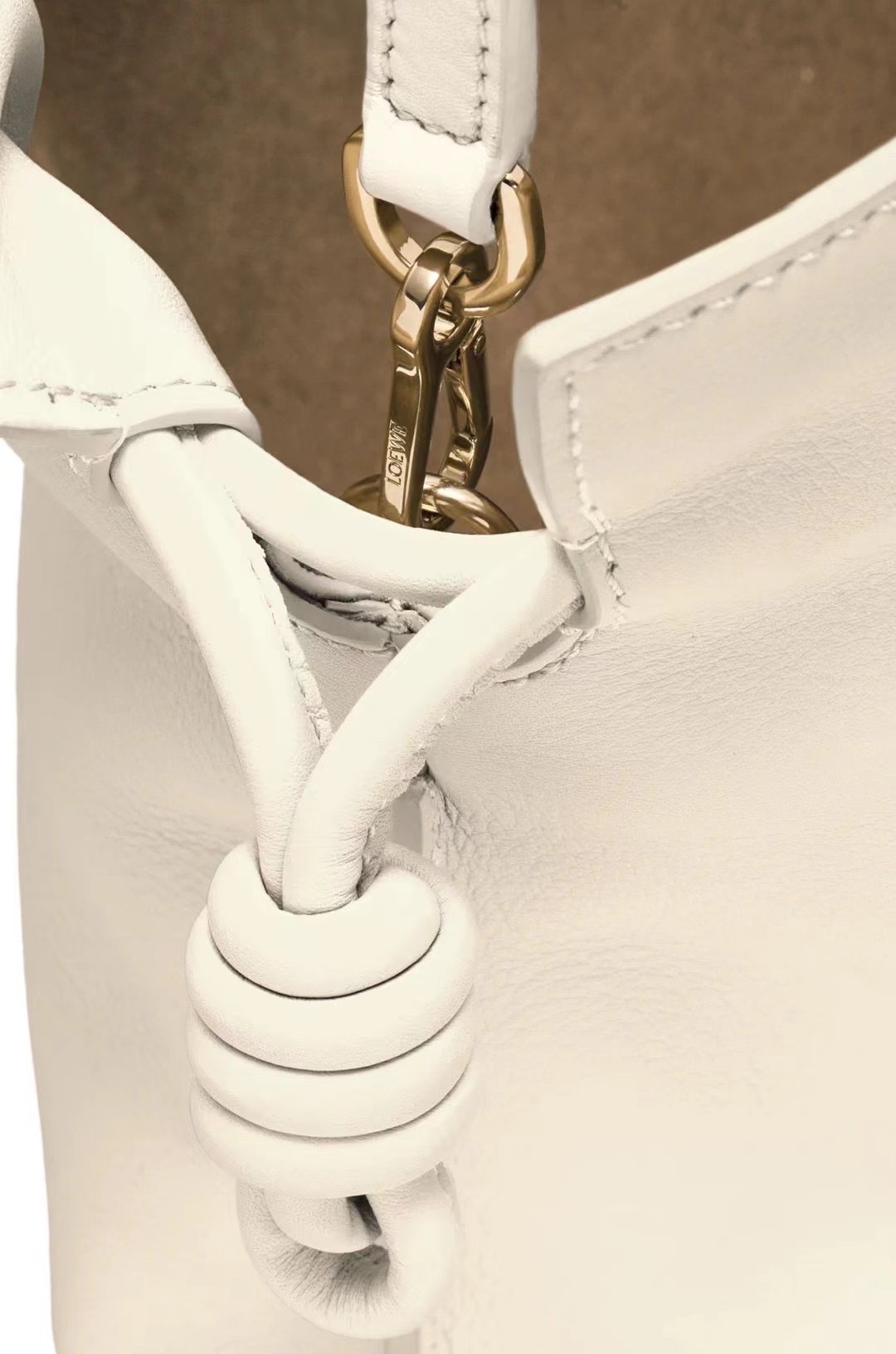 LOEWE 로에베 Flamenco 플라멩코 퍼스 나파 카프스킨 파우치 숄더백 가방