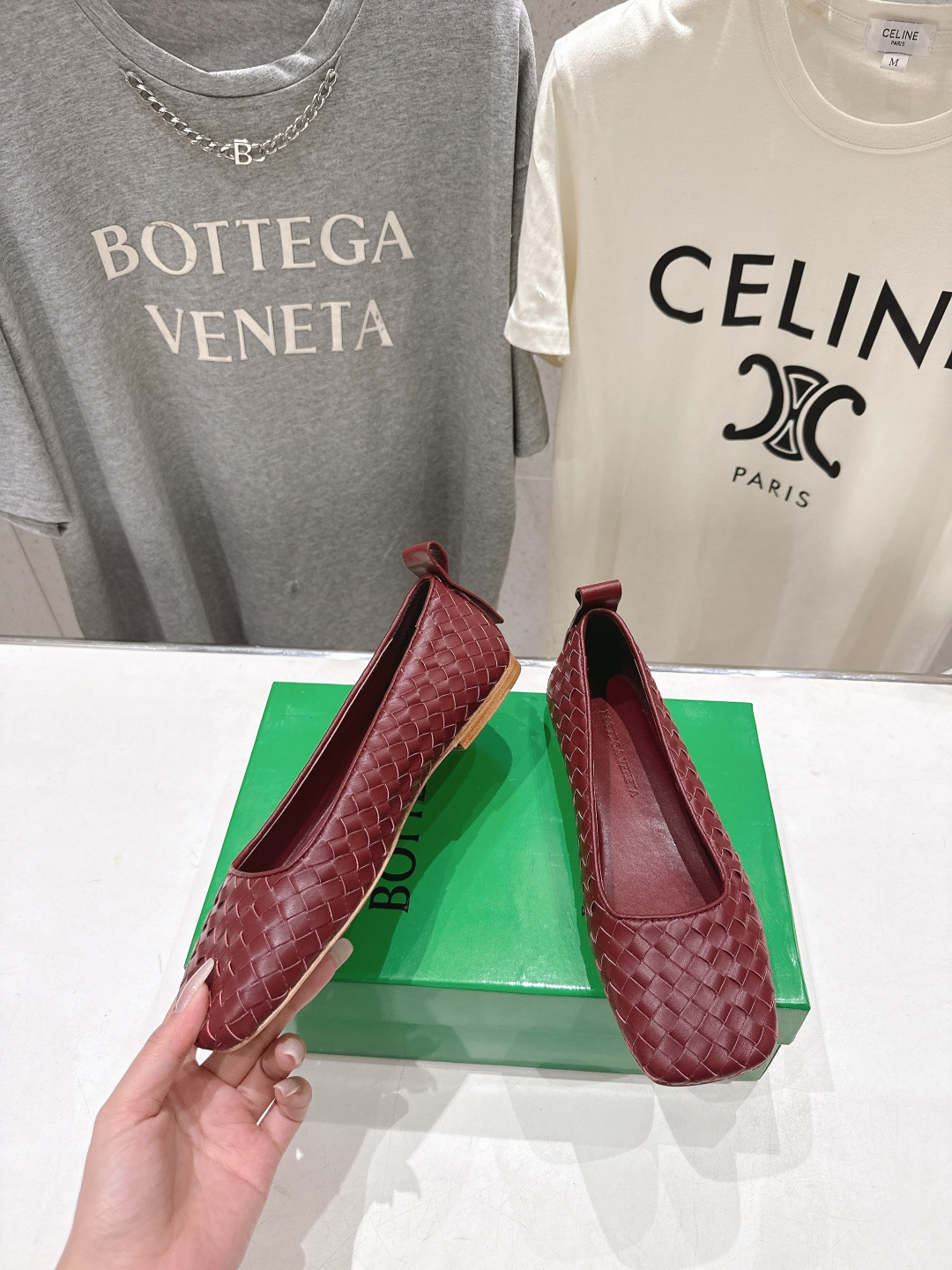 보테가베네타(Bottega Veneta) 아스테어 우븐 로퍼 신발