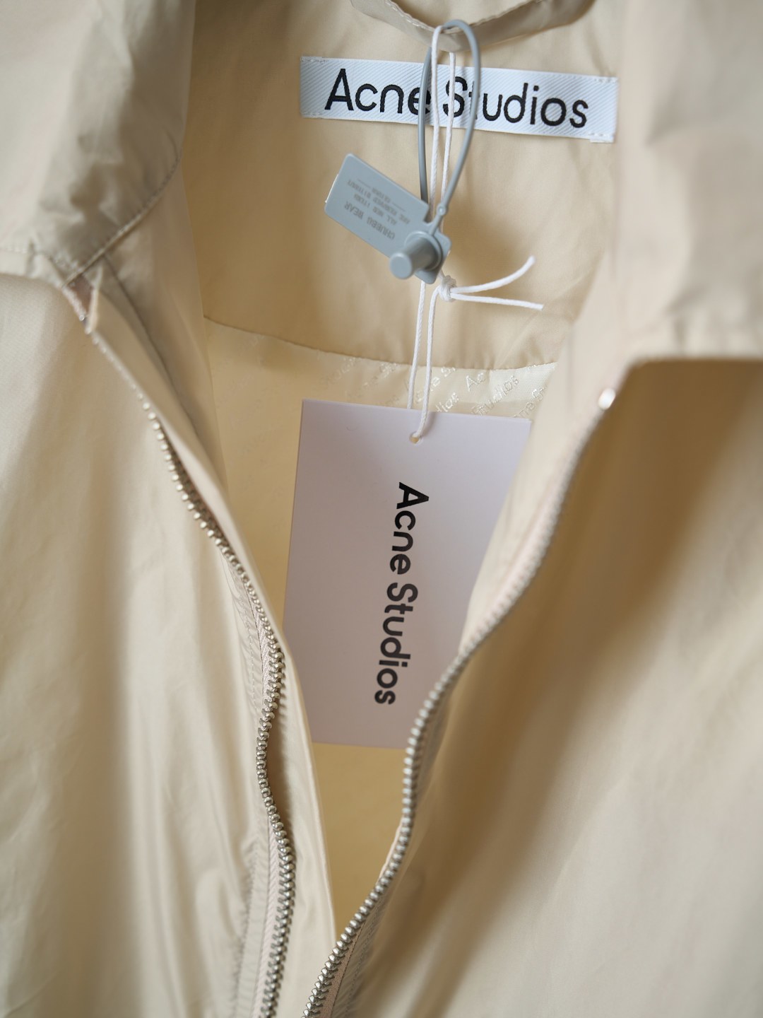아크네(Acne studios) 로고 테크 집업 재킷 상의 의류