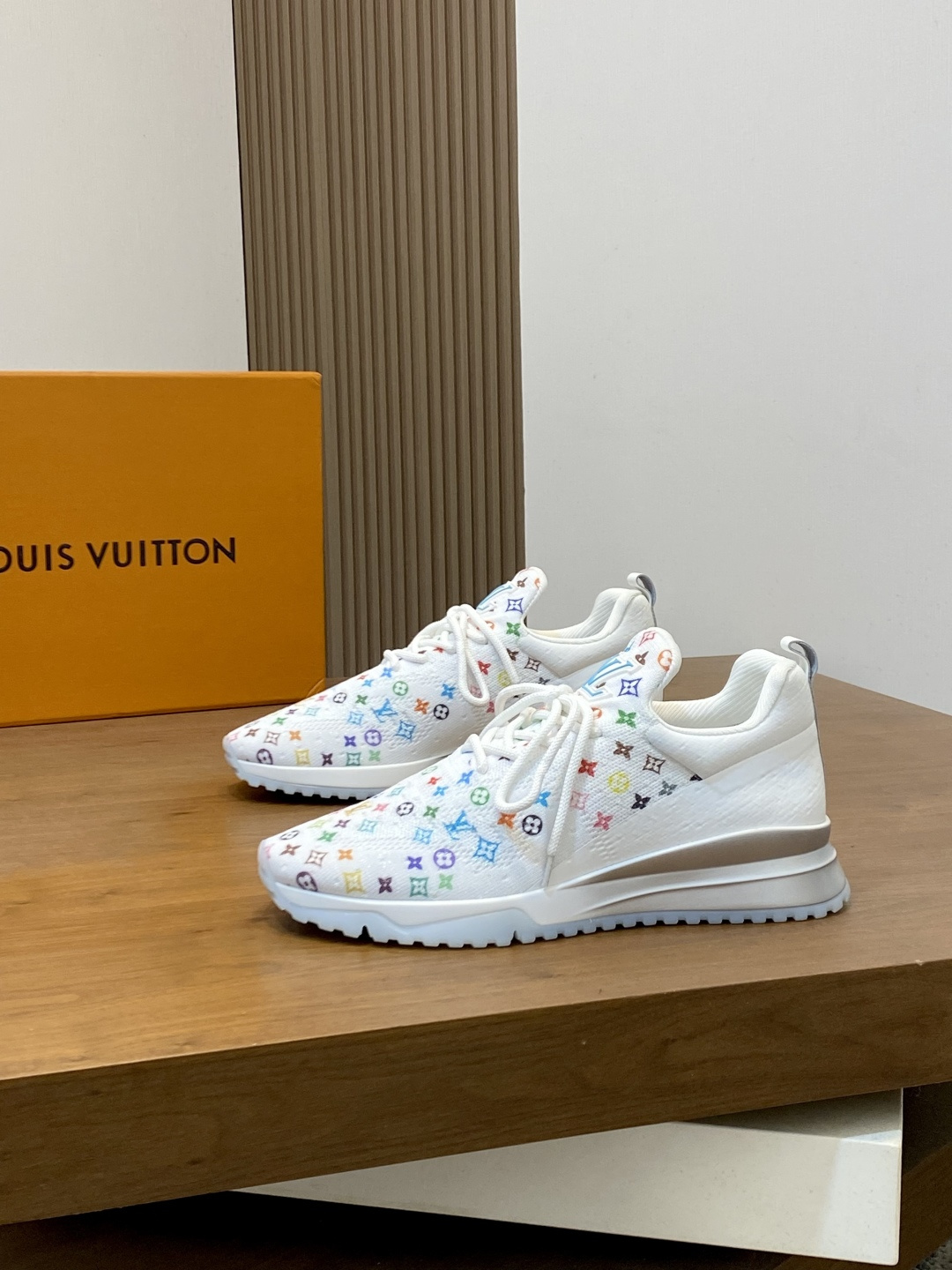 [Louis Vuitton] LV 루이비통 Beverly Hills 비버리 힐즈 모노그램 플라이니트 스니커즈 신발