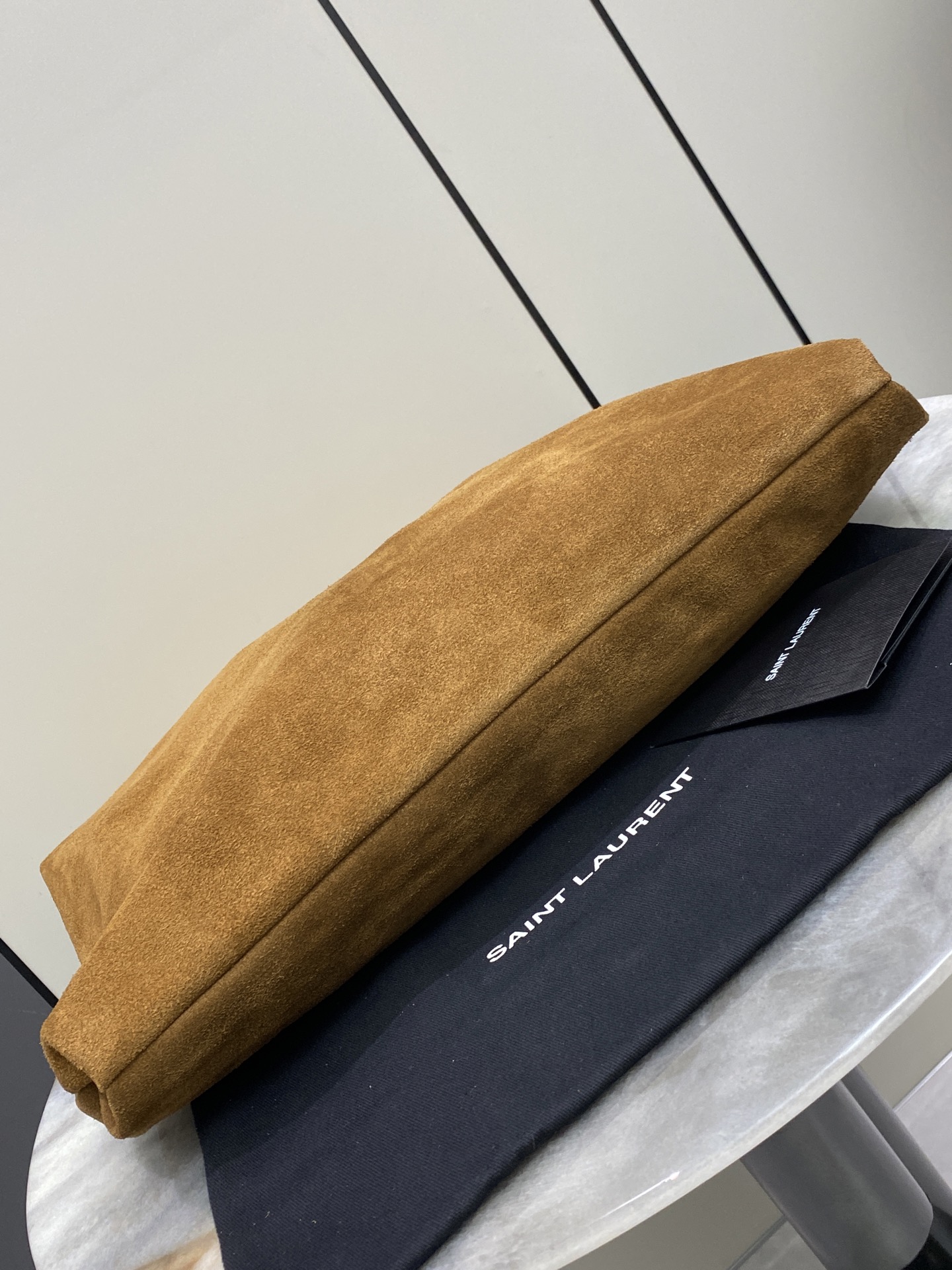 YSL 생로랑 빈티지 스웨이드 쇼퍼백 가방