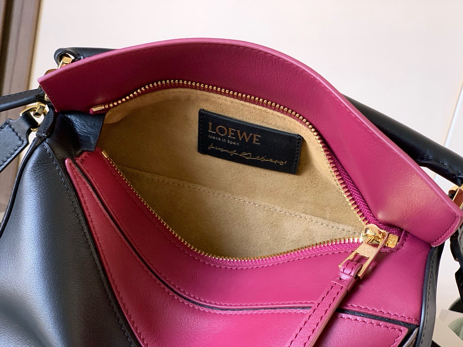 Loewe 로에베 퍼즐(Puzzle) 스몰 나파 소가죽 핸드백 (조셉 앨버스 콜라보 에디션) 가방
