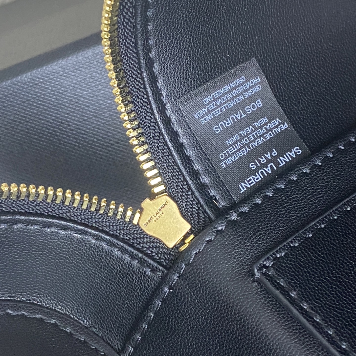 YSL 생로랑 가비(Gaby) 레오파드 화장품 케이스 파우치 백 가방