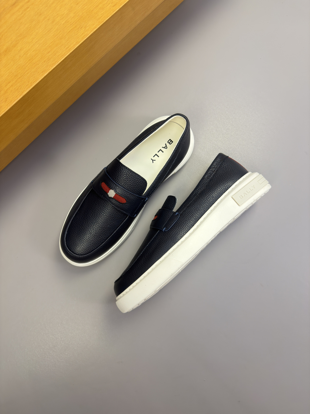 BALLY 발리 레더 스니커즈 로퍼 신발
