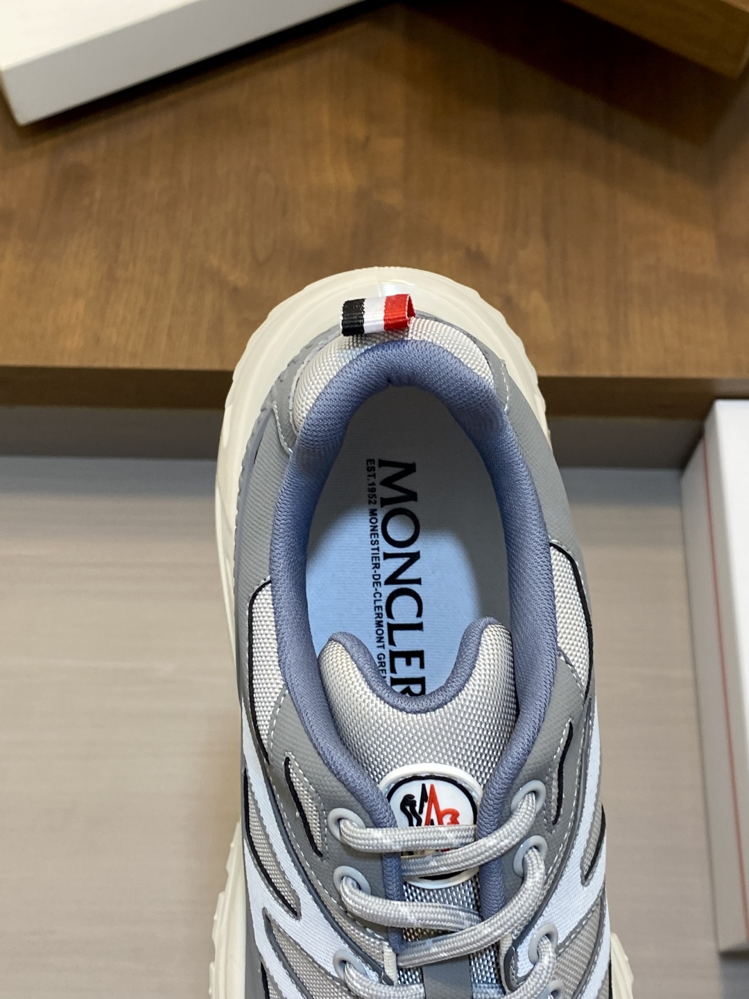 [Moncler] 몽클레어 몽클레르 믹스드 메쉬 & 네오프렌 콤비 스니커즈 신발