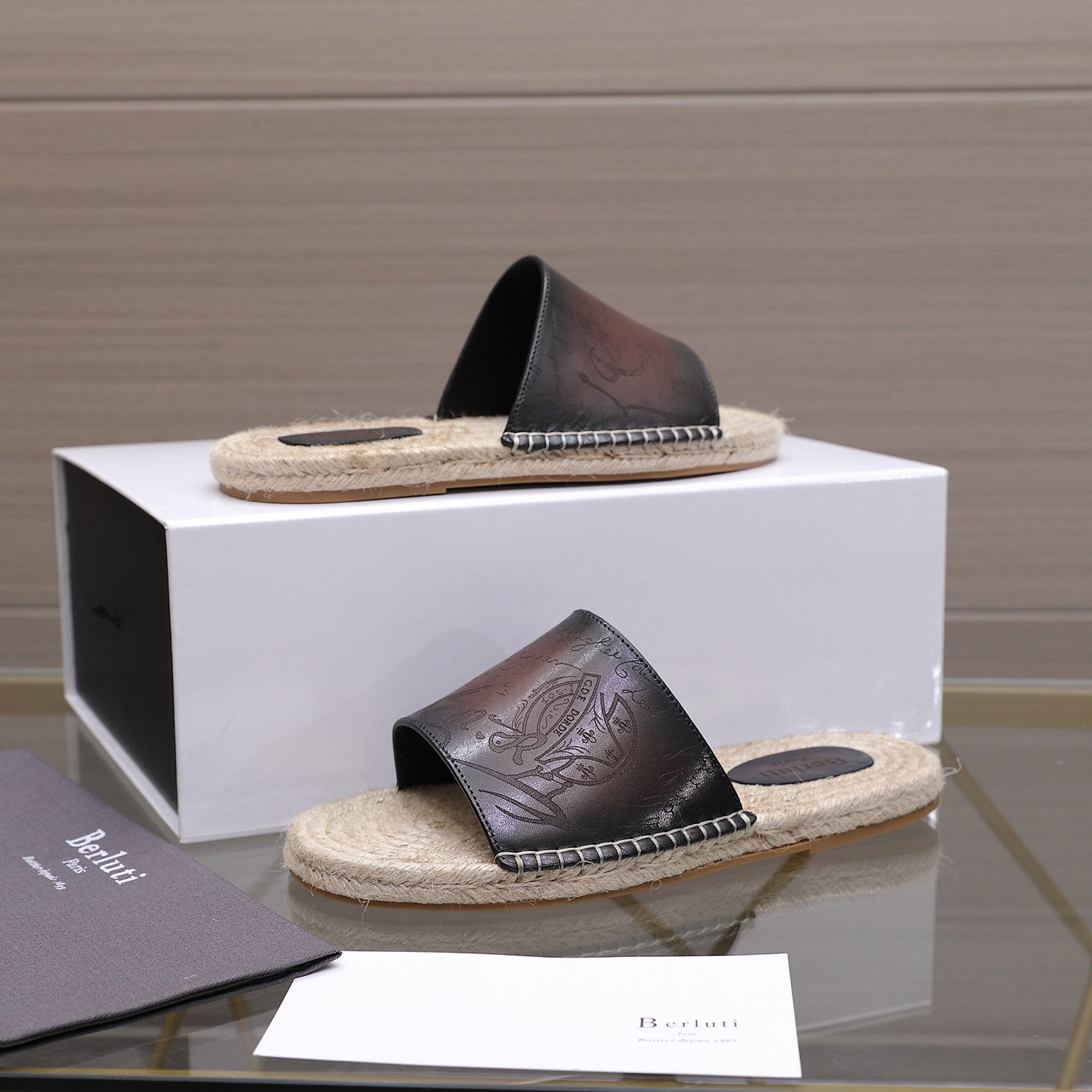 Berluti 벨루티 에지(Edge) Alessandro 알레산드로 슬리퍼 신발
