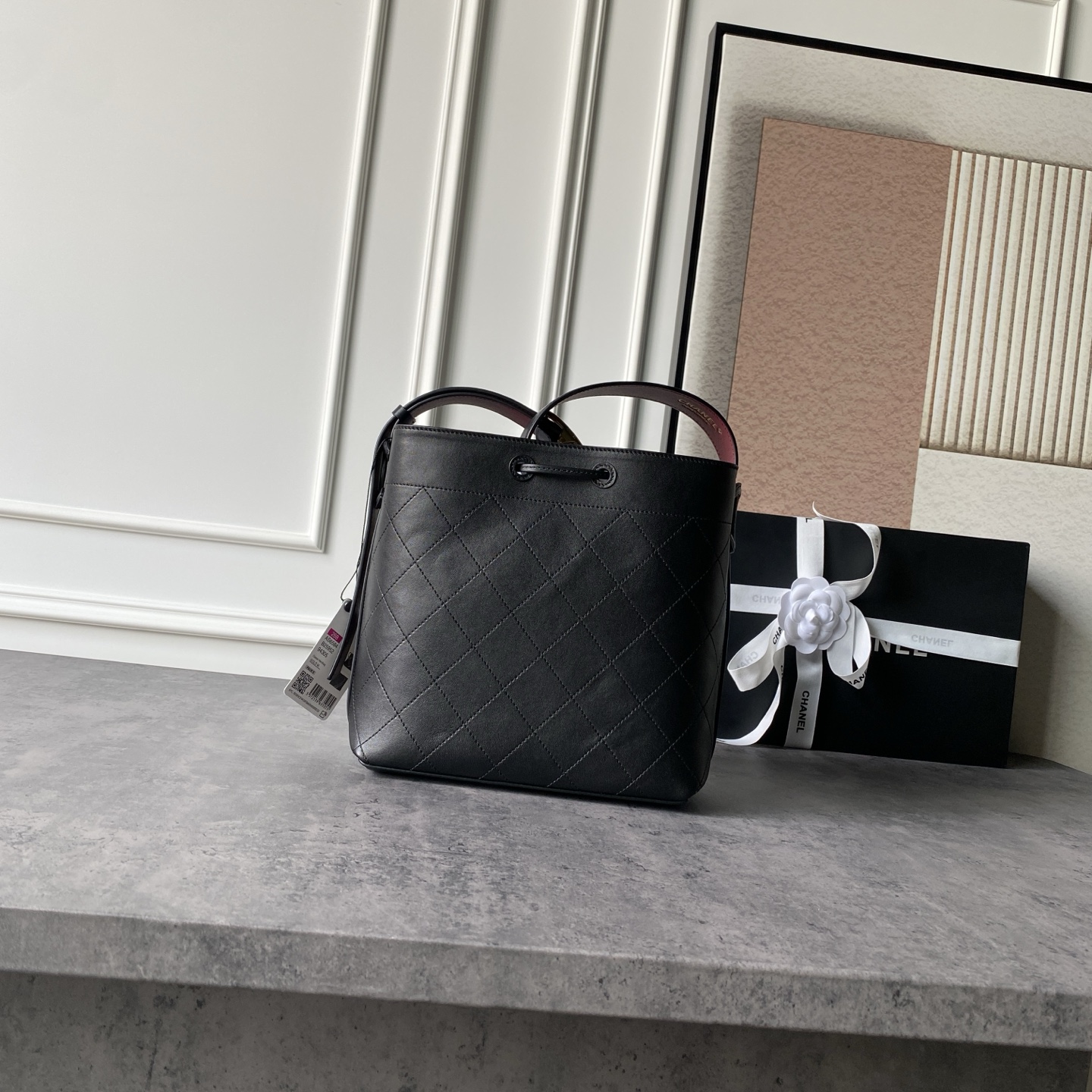 Chanel 26B 샤넬 다이아 퀼팅 버킷백 가방