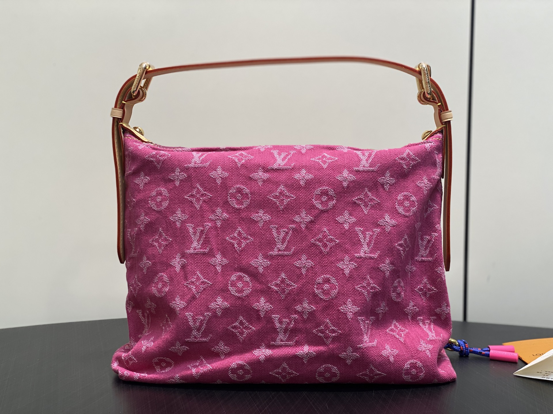 [Louis Vuitton] LV 루이비통 BAGGY 데님 랑데뷰 배기 백 핸드백 가방
