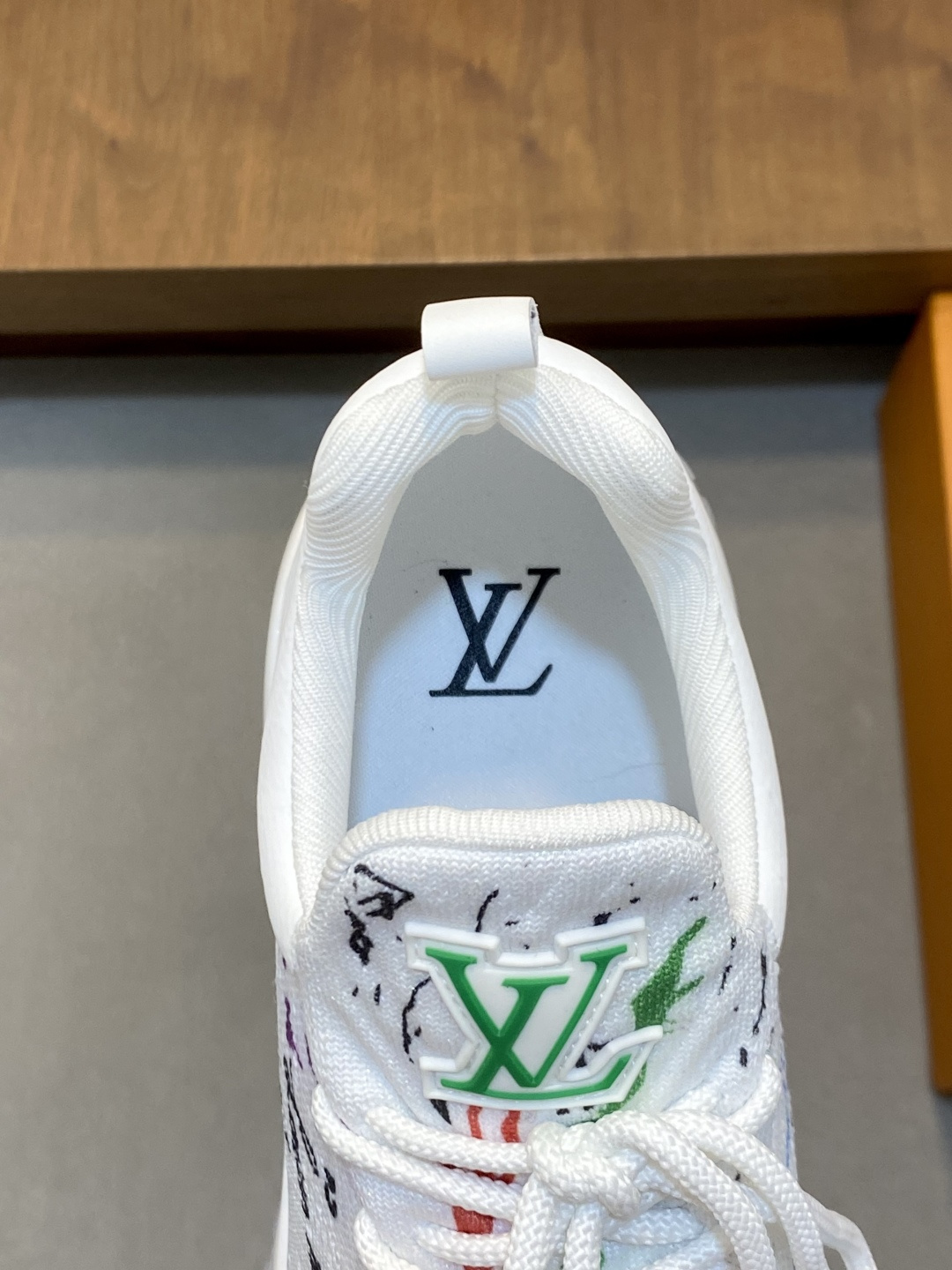 [Louis Vuitton] LV 루이비통 Beverly Hills 비버리 힐즈 모노그램 플라이니트 스니커즈 신발