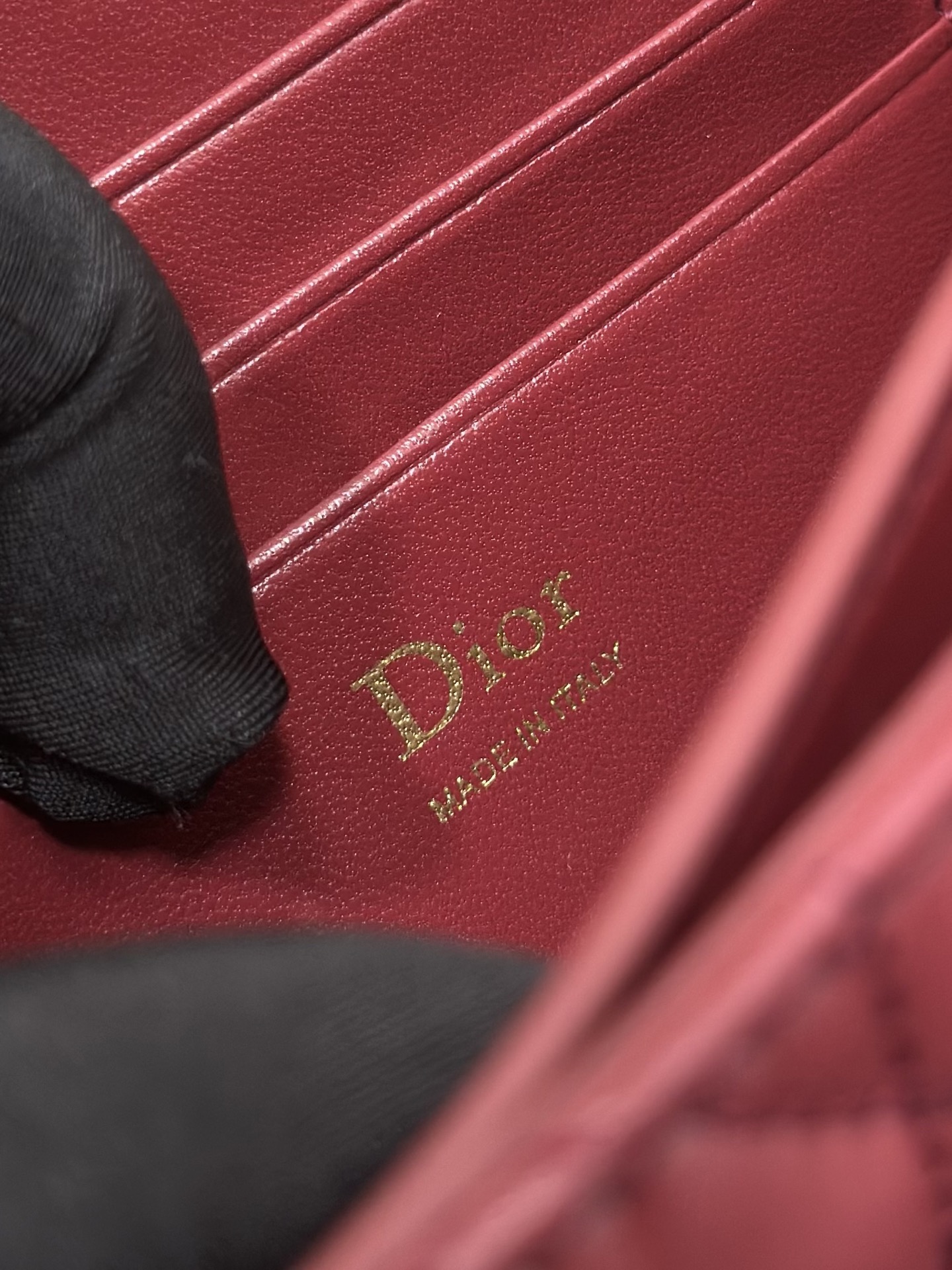 [Dior] 디올 미스 디올(Miss Dior) 보우 램스킨 탑핸들 체인 파우치 (WOC) 가방 복제