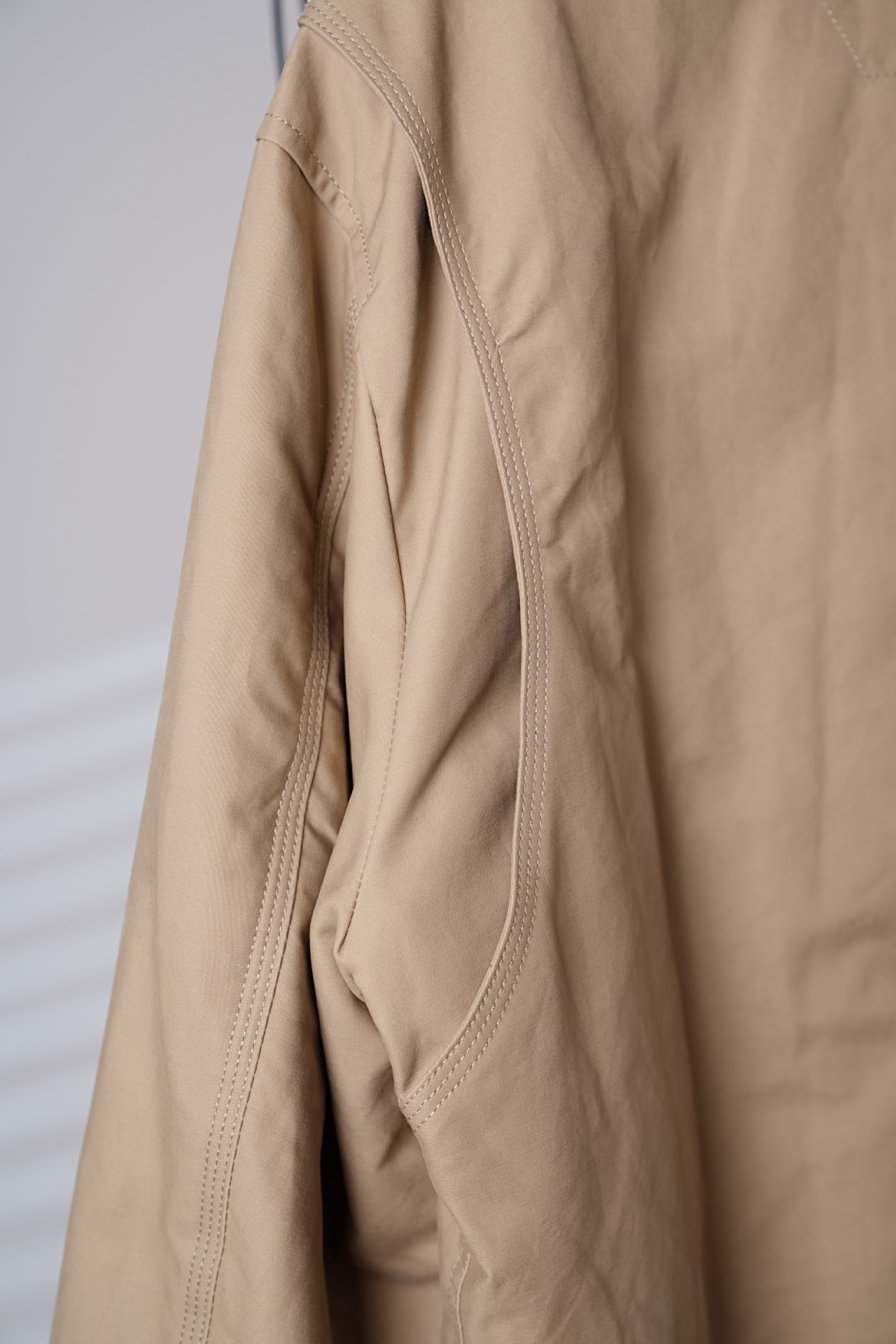 아크네(Acne studios) 레더 로고 트윌 재킷 상의 의류