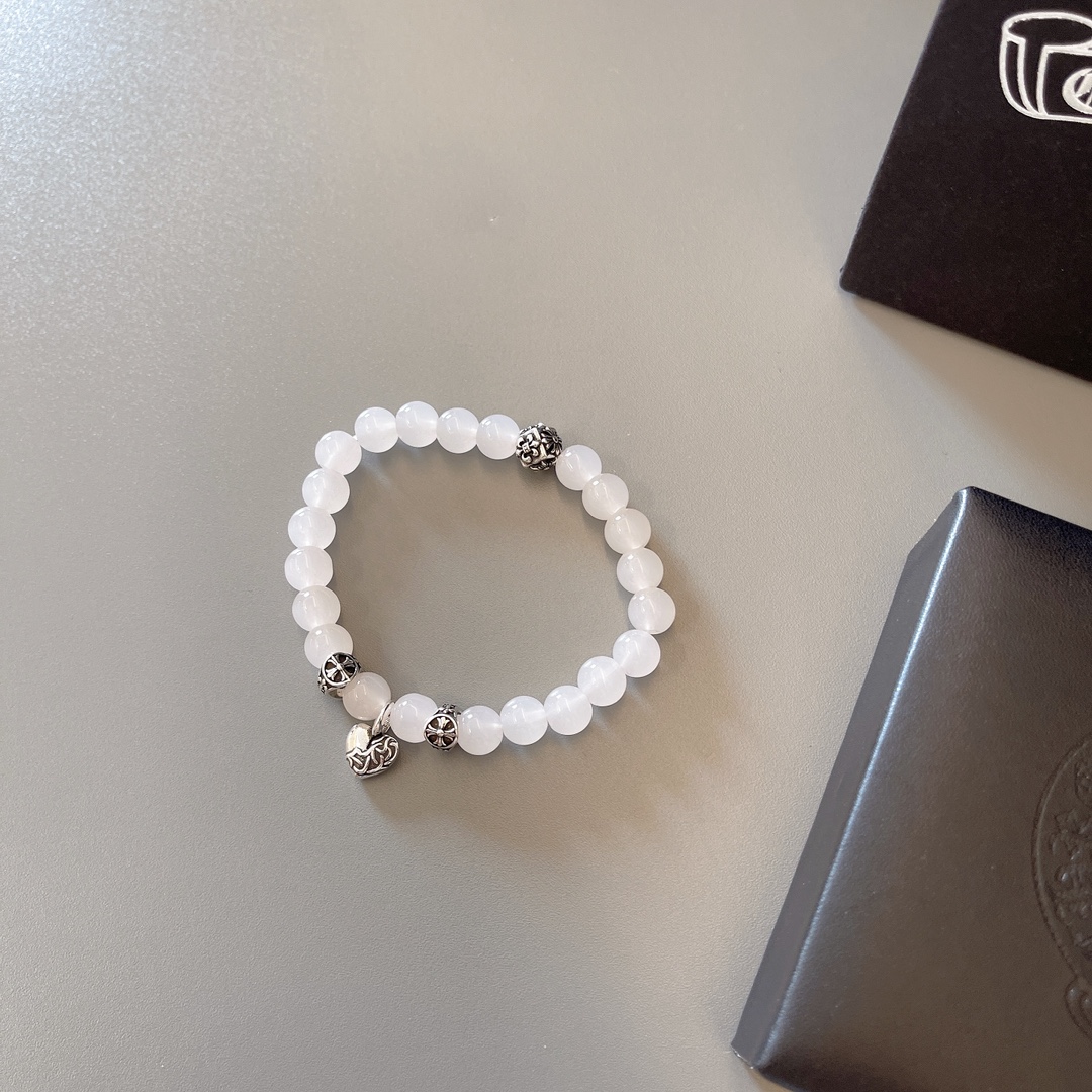 크롬하츠(CHROME HEARTS) 빈티지 크로스 비즈 팔찌 악세사리