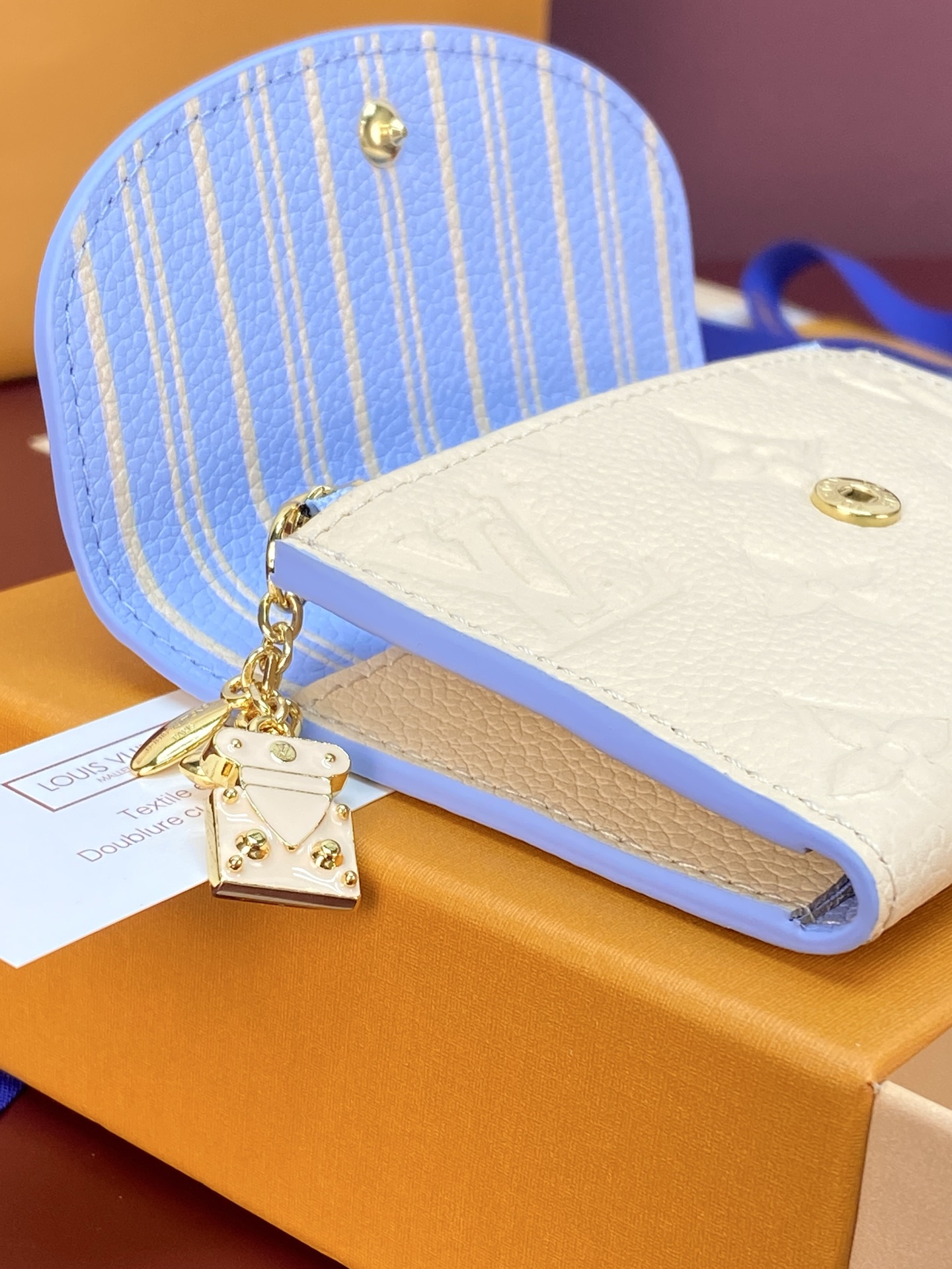 [Louis Vuitton] LV 루이비통 엠프레인 하이 섬머 Rosalie 로잘리 코인 지갑 M29805