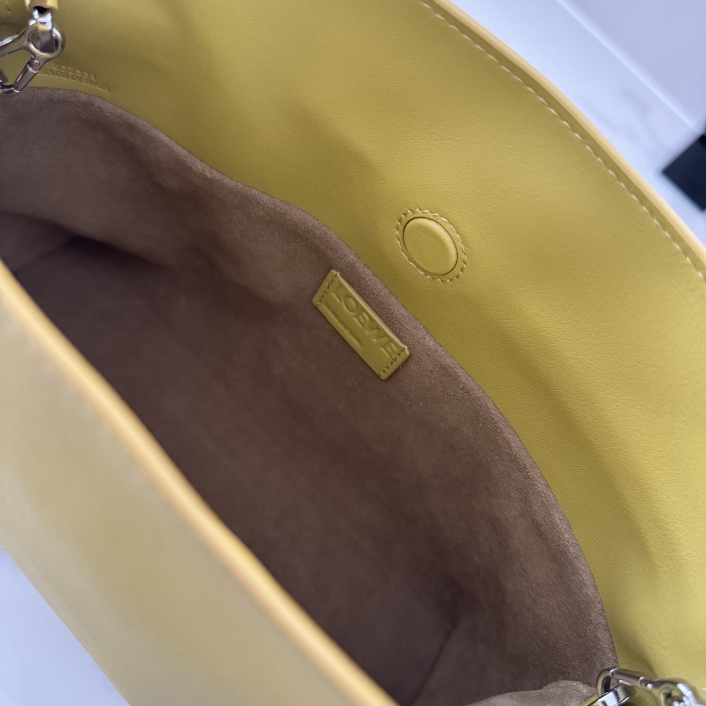 LOEWE 로에베 Flamenco 플라멩코 퍼스 나파 카프스킨 파우치 숄더백 가방