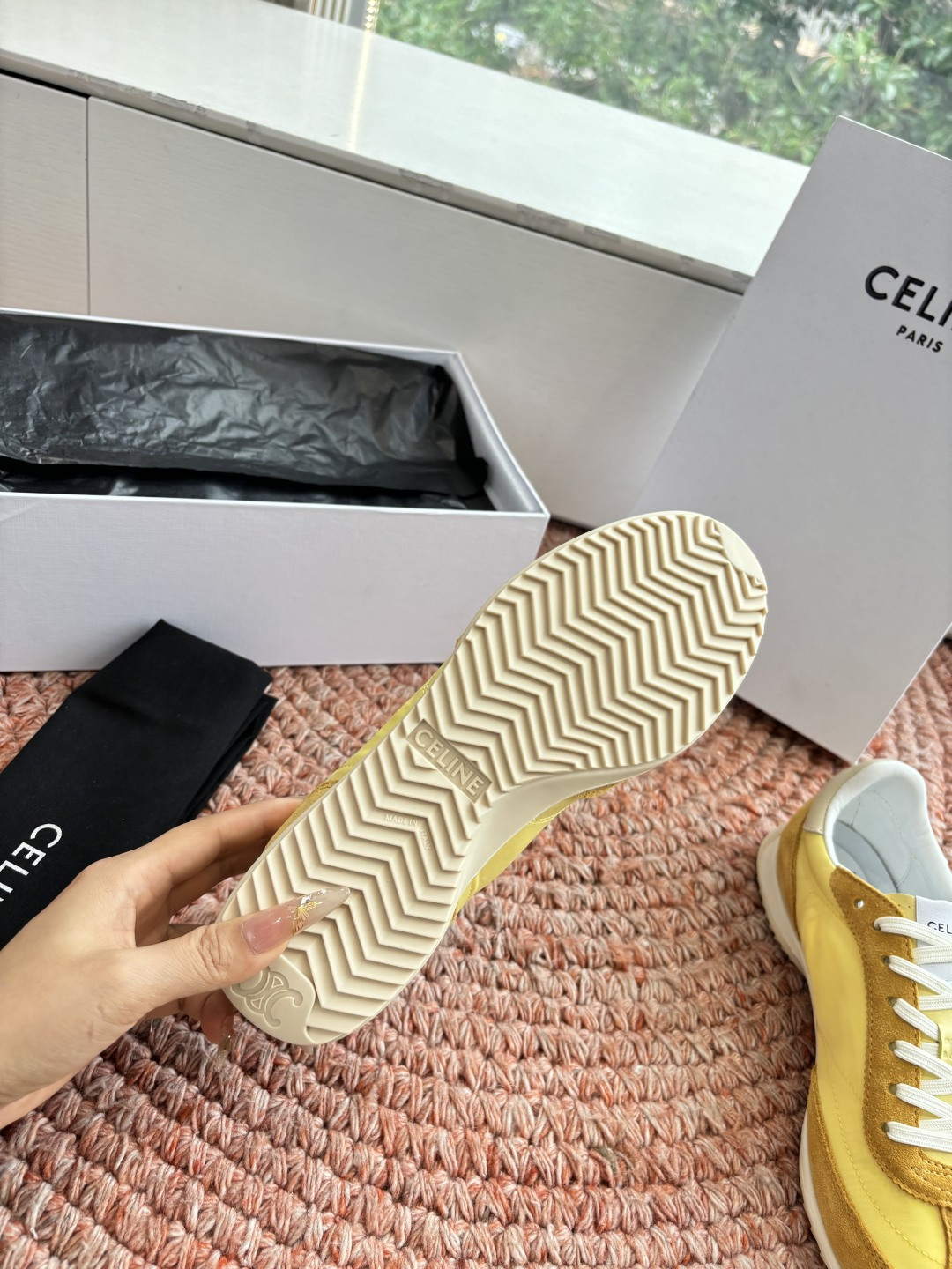 셀린느(CELINE) 레이서 트레이너 스니커즈 신발