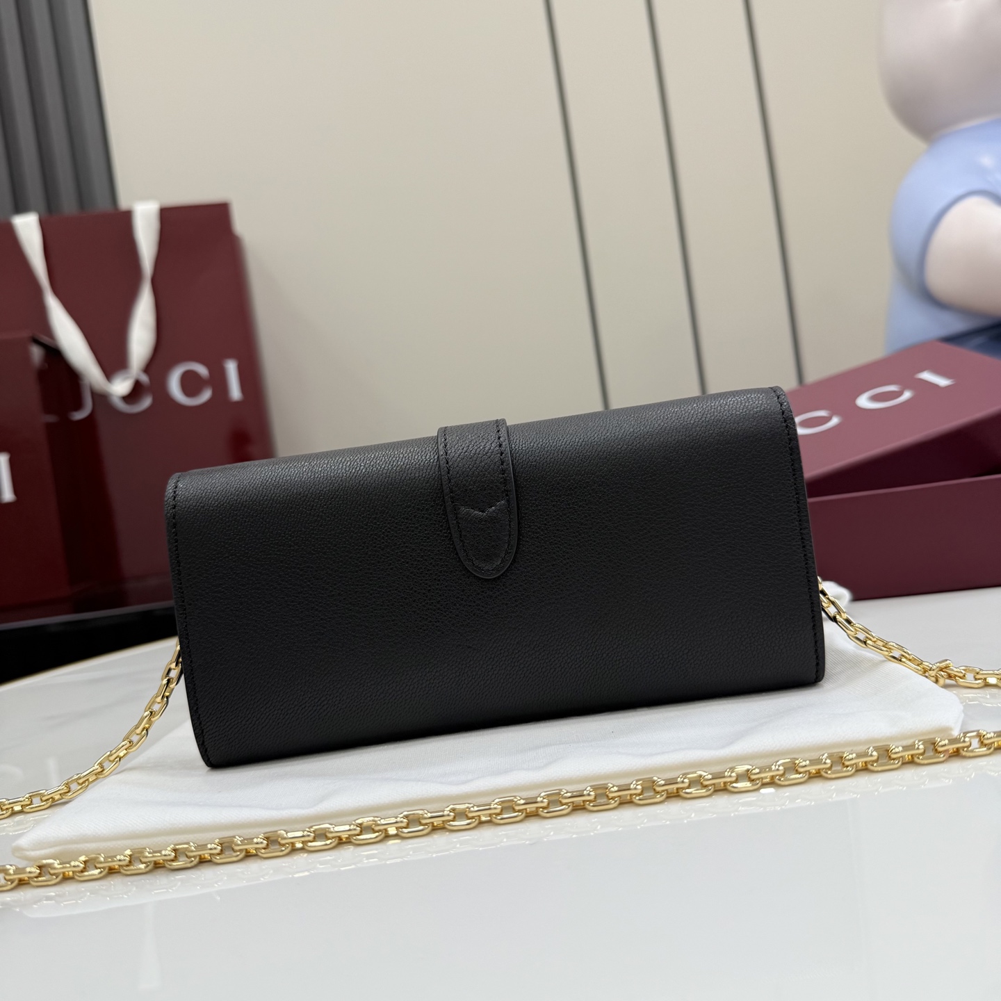 [Gucci] 구찌 26SS Jackie 재키 1961 레더 체인 월렛 (WOC) 지갑